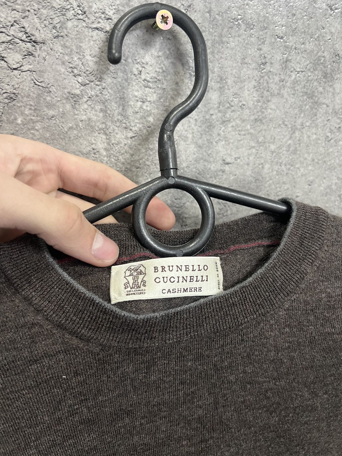 Brunello Cucinelli Brunello Cucinelli Wool Sweater Size US M / EU 48-50 / 2 - 2 Thumbnail