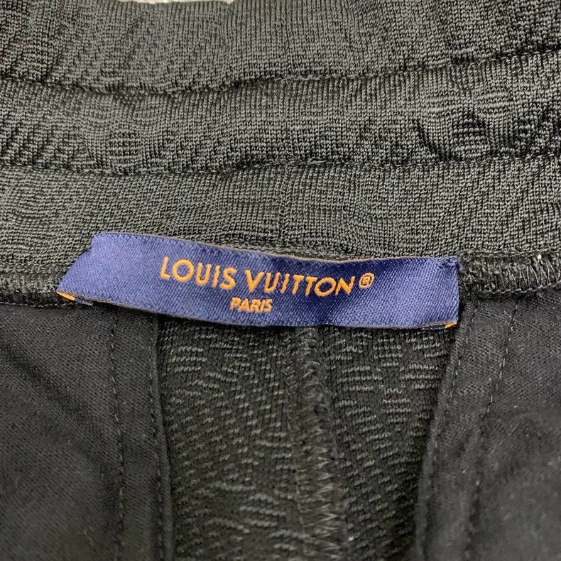 Louis Vuitton Louis Vuitton size l Black dark print and full print slacks Size US 28 / EU 44 - 6 Thumbnail