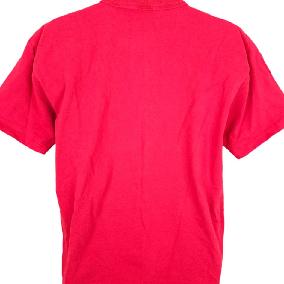 Vintage VINTAGE Cotton Deluxe Cardinal Spellman Henley T Shirt Mens Size L Red 90s High School USA Size US L / EU 52-54 / 3 - 4 Thumbnail