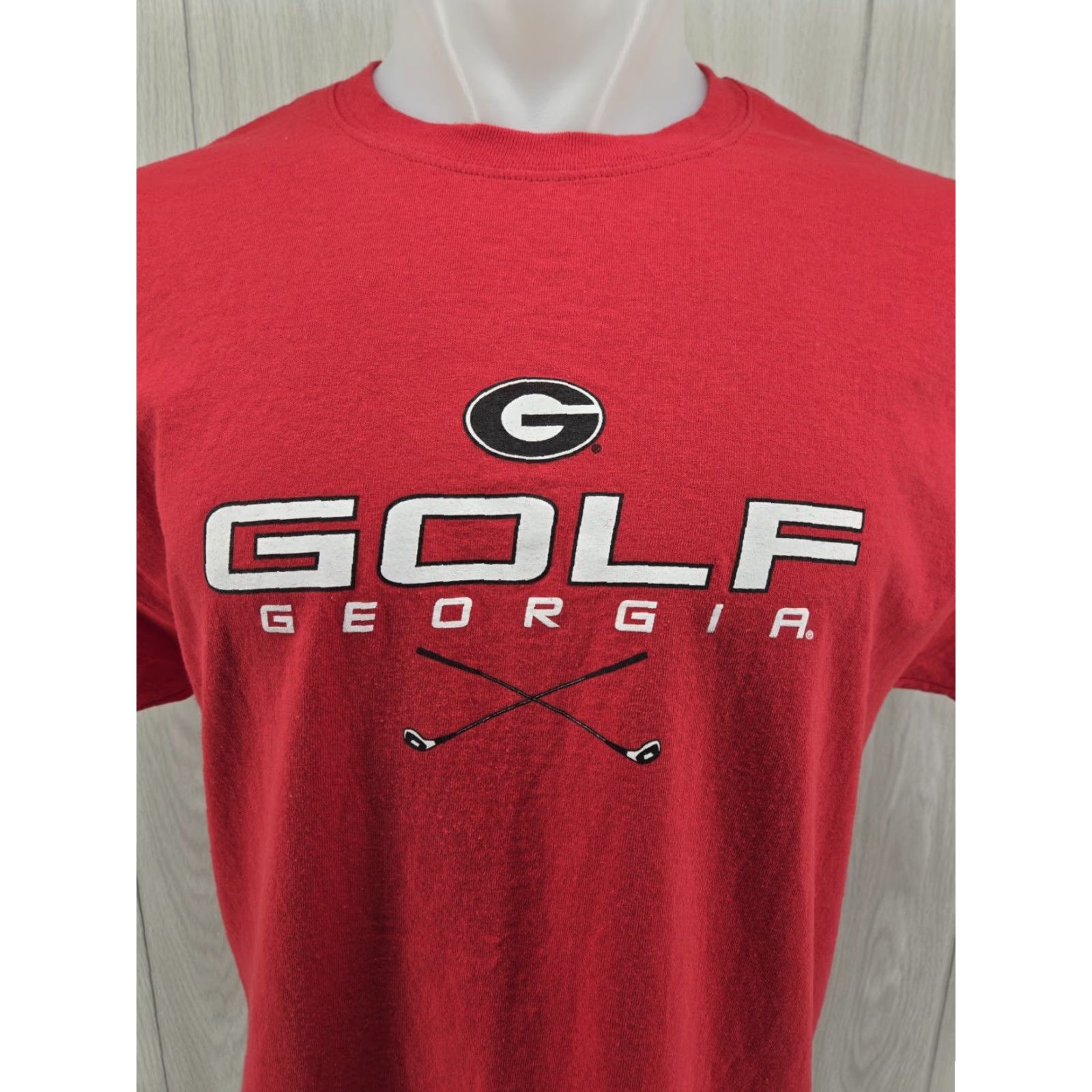 Champion VINTAGE University of Georgia Golf Red Short Sleeve Champion T-Shirt Size Large Size US L / EU 52-54 / 3 - 3 Thumbnail