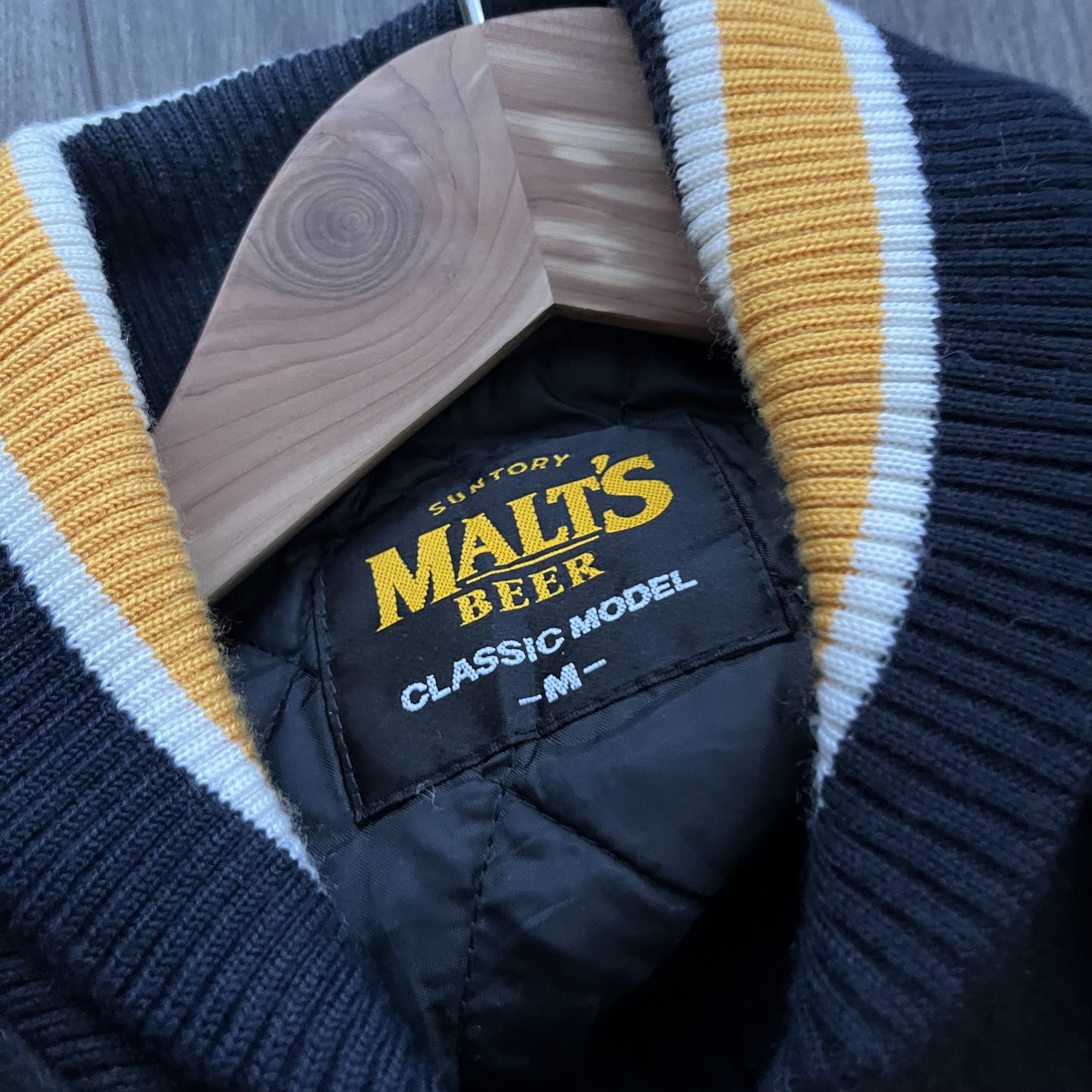 Carhartt Vintage Suntory Malts Beer Varsity Bomber Jacket, size M Size US M / EU 48-50 / 2 - 2 Thumbnail