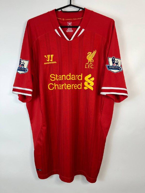 Vintage Warrior Liverpool FC 2013/14 Home Football Jersey Size XL Size US XL / EU 56 / 4 - 1 Thumbnail