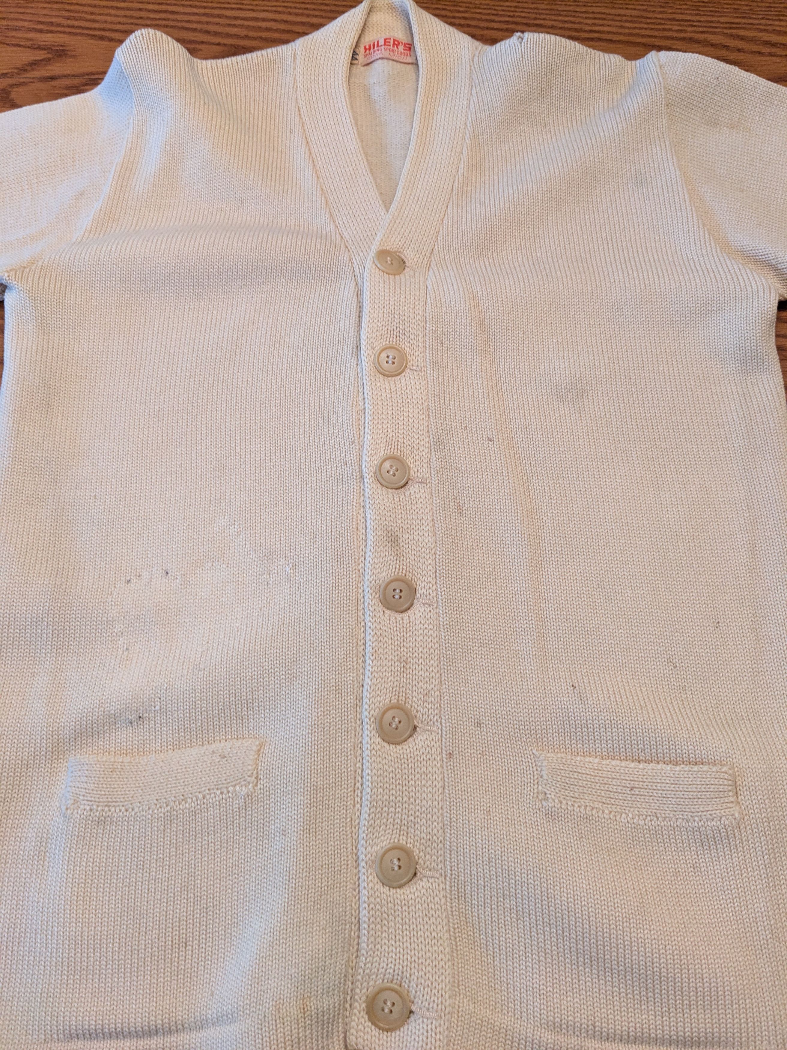 Other Vintage Wool Lettermen Cardigan circa 1940's Size US L / EU 52-54 / 3 - 7 Thumbnail