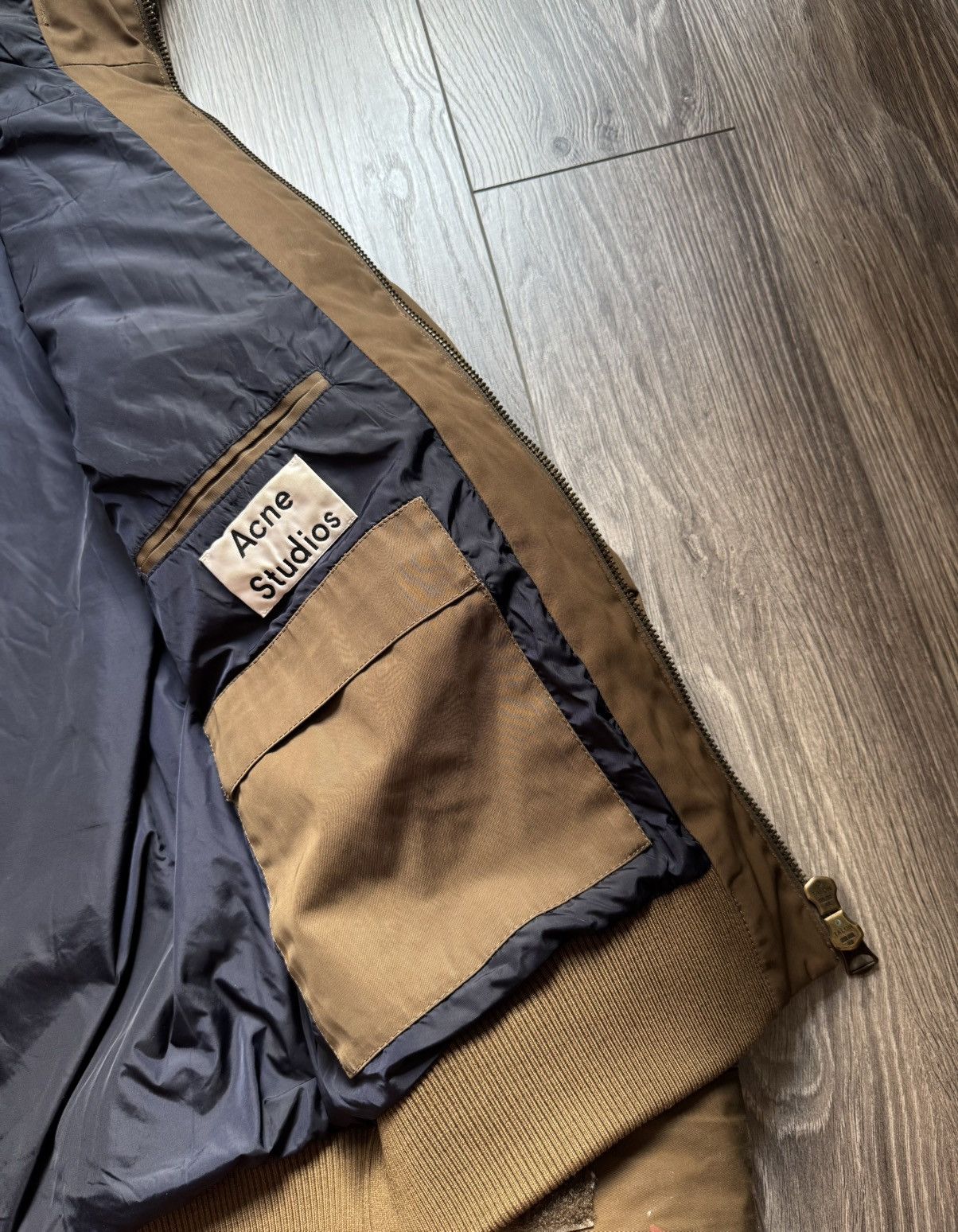 Acne Studios Acne Studios Portland FW16 hooded jacket in Brown 48 Size US M / EU 48-50 / 2 - 9 Thumbnail