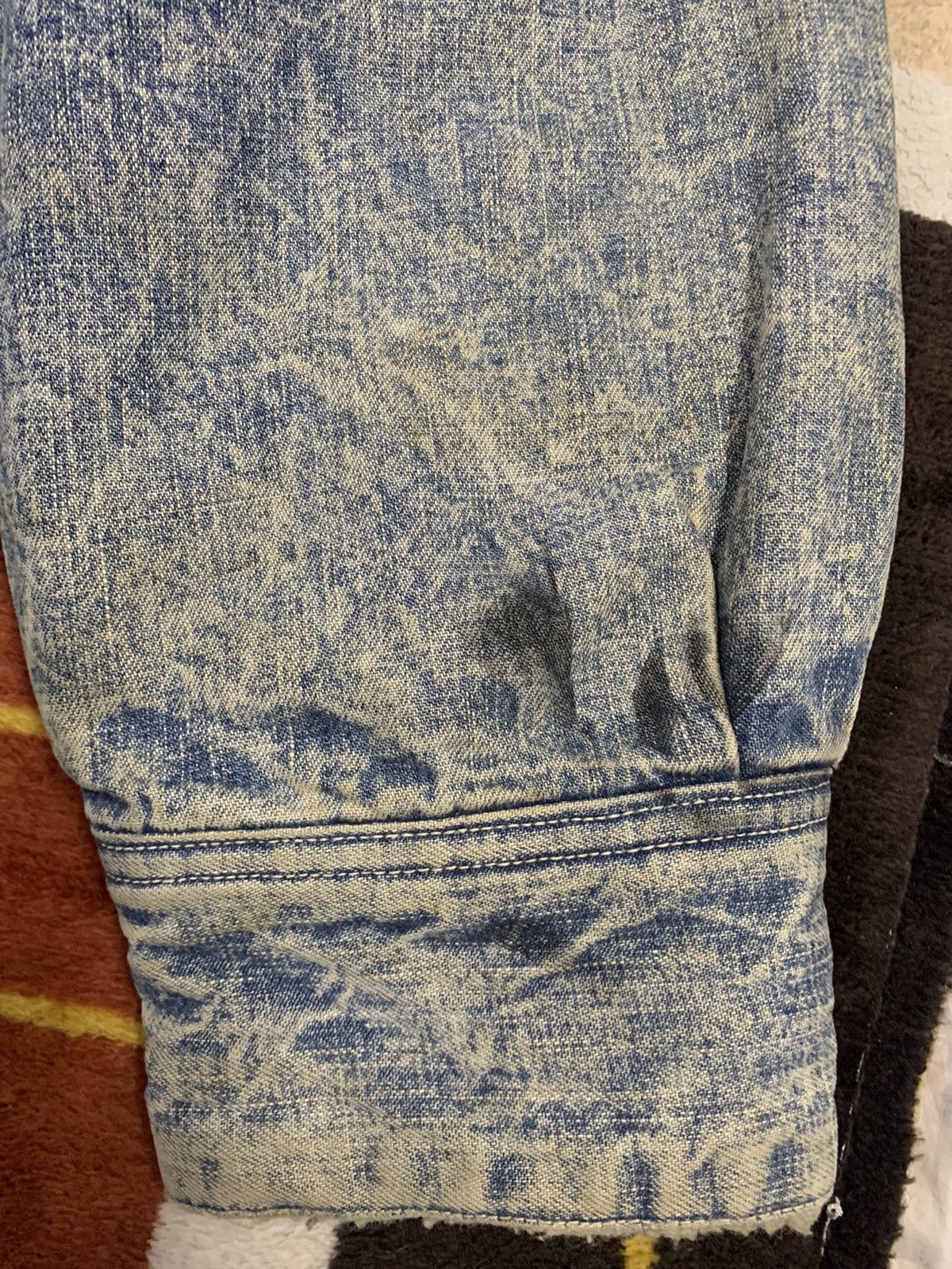 Japanese Brand Vintage Ice Fire Japan Oversized Sherpa Lined Denim Jacket Size US L / EU 52-54 / 3 - 13 Thumbnail