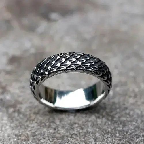 Jewelry Snake Skin Ring ( Size 7 to 13 ) Size ONE SIZE - 1 Thumbnail