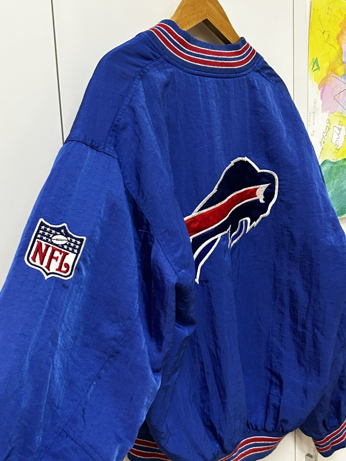 NFL × Vintage 90’s NFL Buffalo Bills East Point bomber M Size US L / EU 52-54 / 3 - 3 Thumbnail