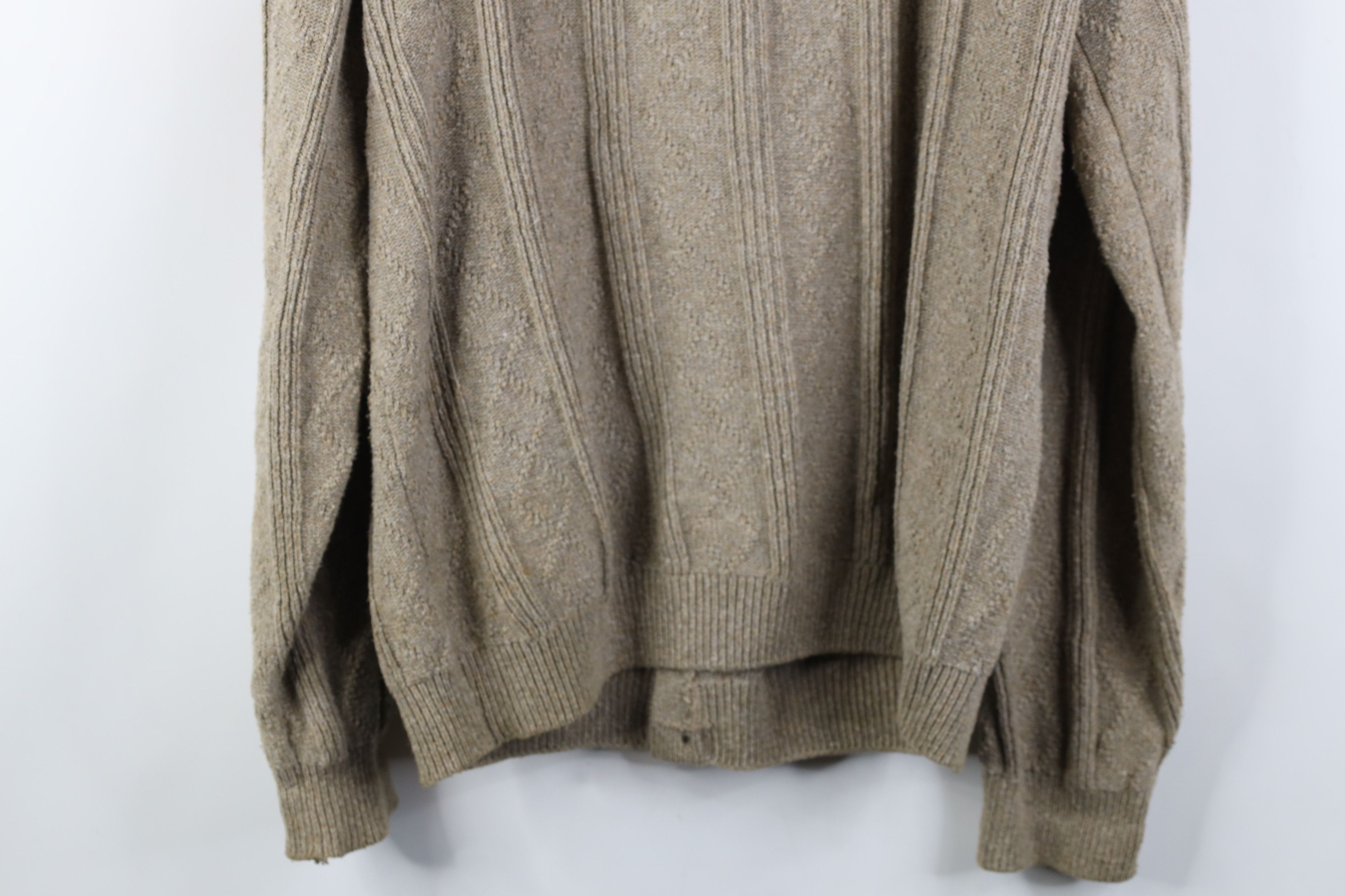 Vintage Vintage 90s Streetwear Knit Fisherman Cardigan Sweater Size US XL / EU 56 / 4 - 12 Thumbnail