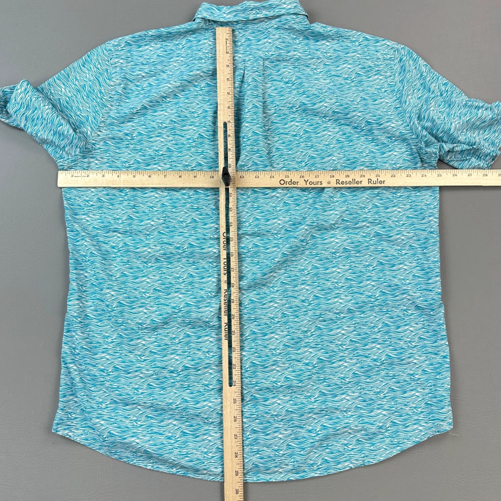 Vineyard Vines VINEYARD VINES Shirt Mens 2XL Blue Fish Print Tucker Slim Casual Outdoor Size US XXL / EU 58 / 5 - 7 Thumbnail