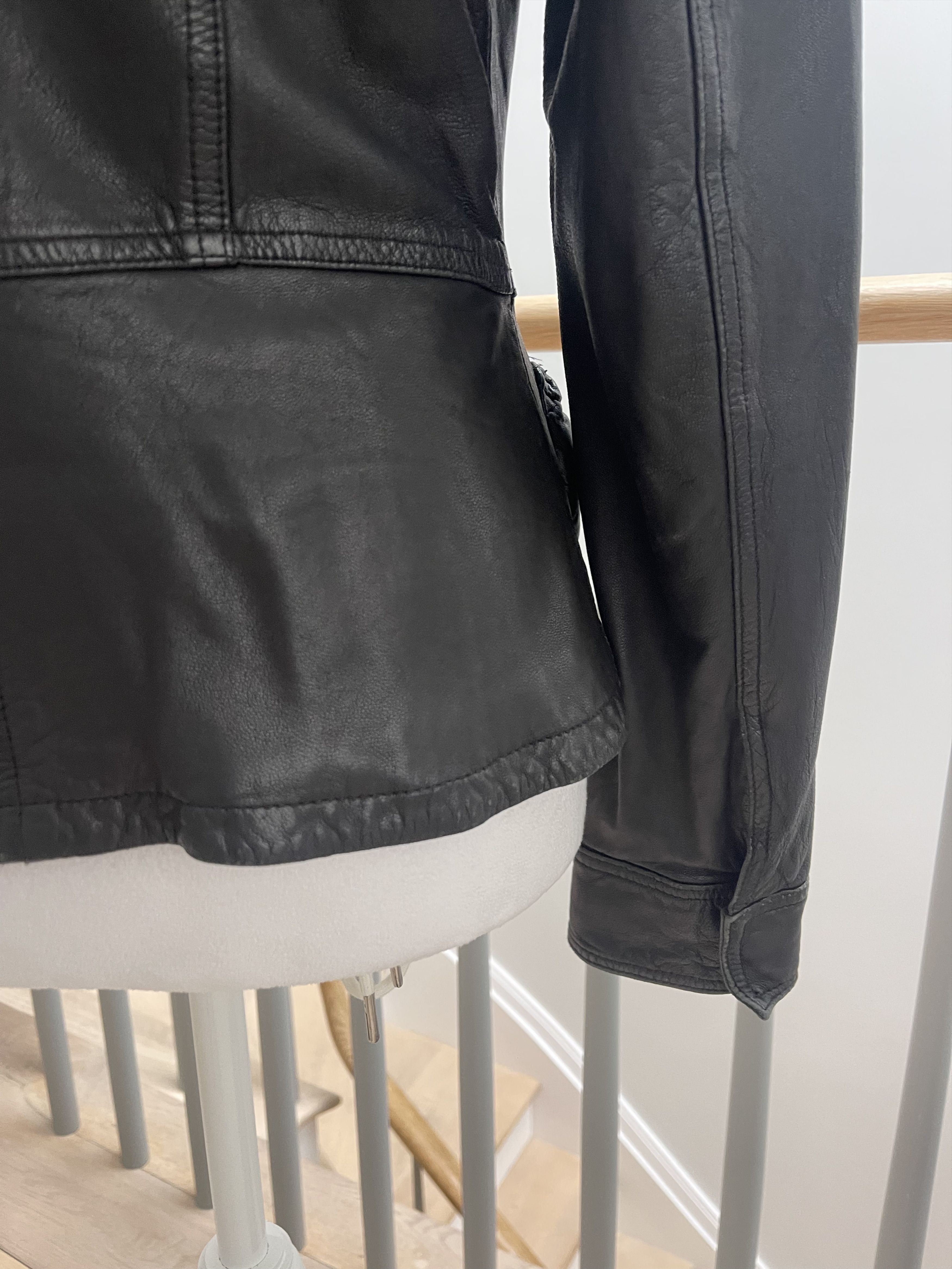 Vince Vince vintage moto lambskin jacket Size S / US 4 / IT 40 - 3 Thumbnail