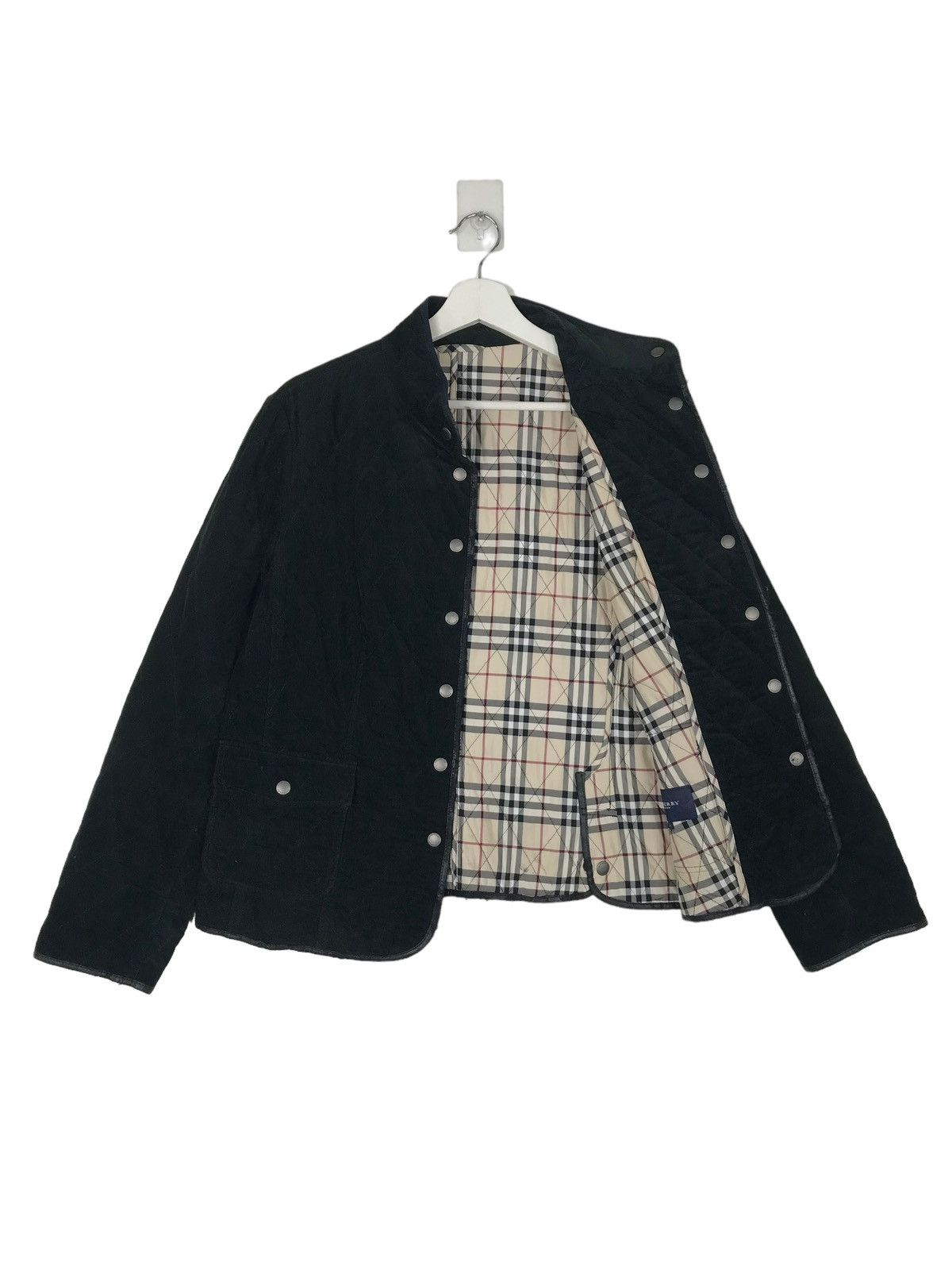 Burberry 🔥 Burberry Nova Check Quilted Jacket Size US S / EU 44-46 / 1 - 1 Thumbnail