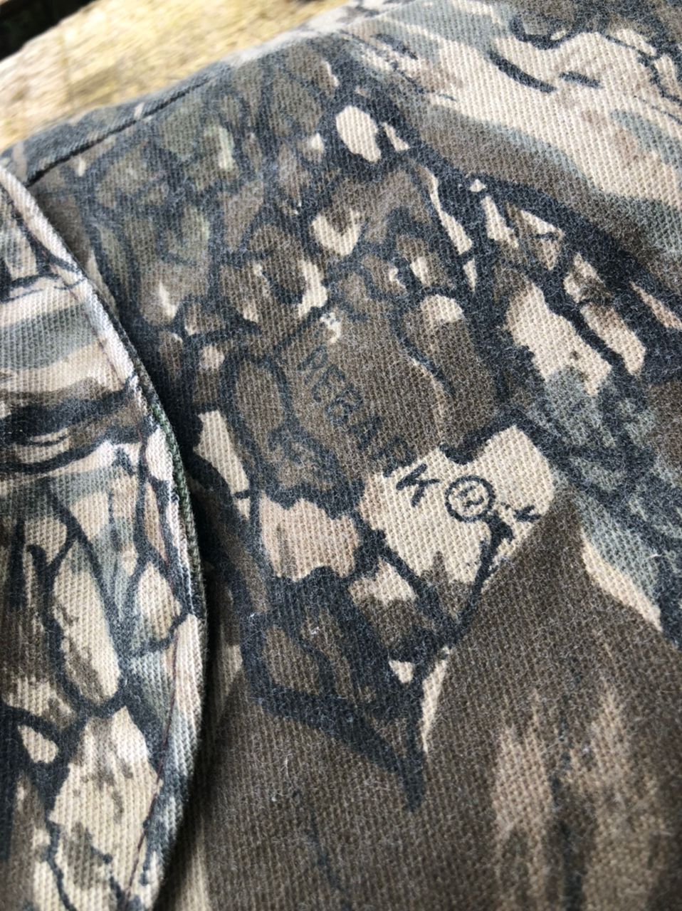 Vintage Vintage Gun Flint Camo Hunting Bombers Jacket Size US L / EU 52-54 / 3 - 7 Thumbnail