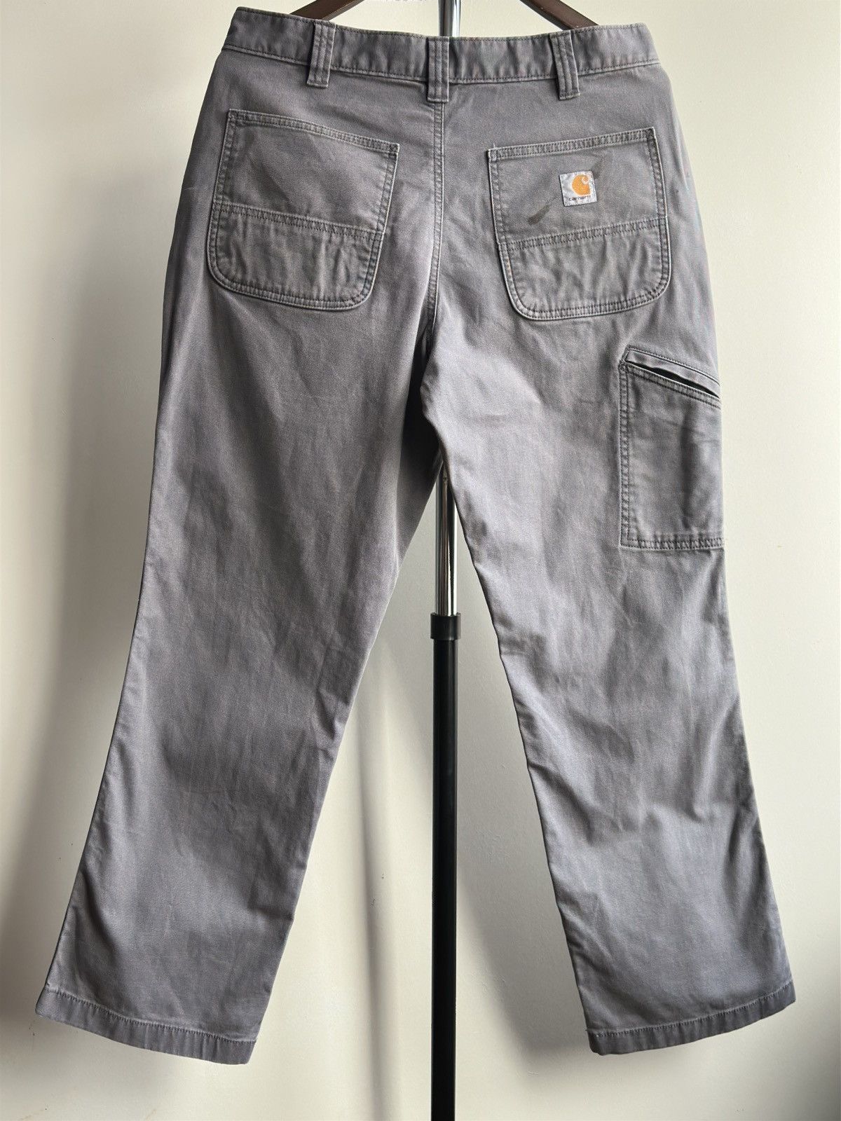Carhartt Vintage Carhartt Relaxed Fit Canvas Utility Work Pants Size US 34 / EU 50 - 3 Thumbnail