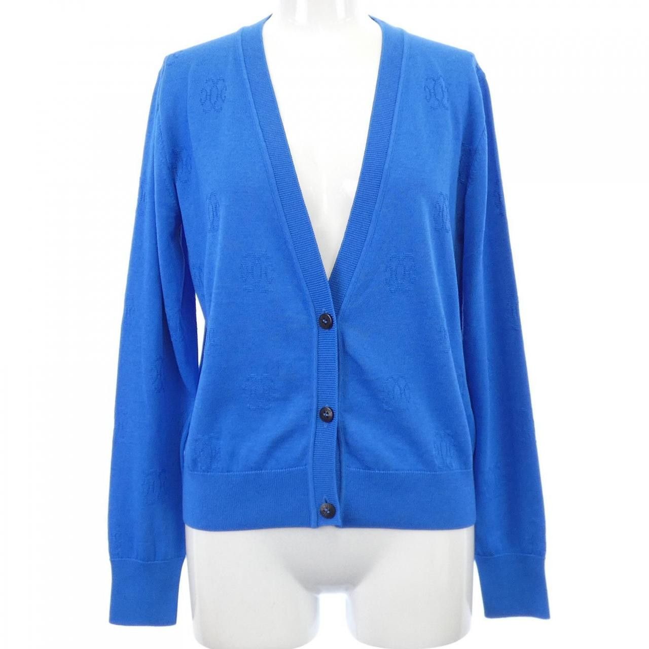 Hermes Hermes Hermes H Lift Cardigan Textile Tops DUTY FREE for USA Size ONE SIZE - 1 Thumbnail