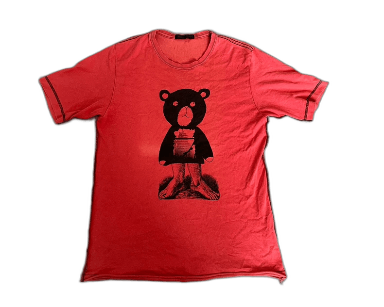 Undercover Cute Bear Graphic Short Sleeve T-Shirt Size S / US 4 / IT 40 - 1 Thumbnail