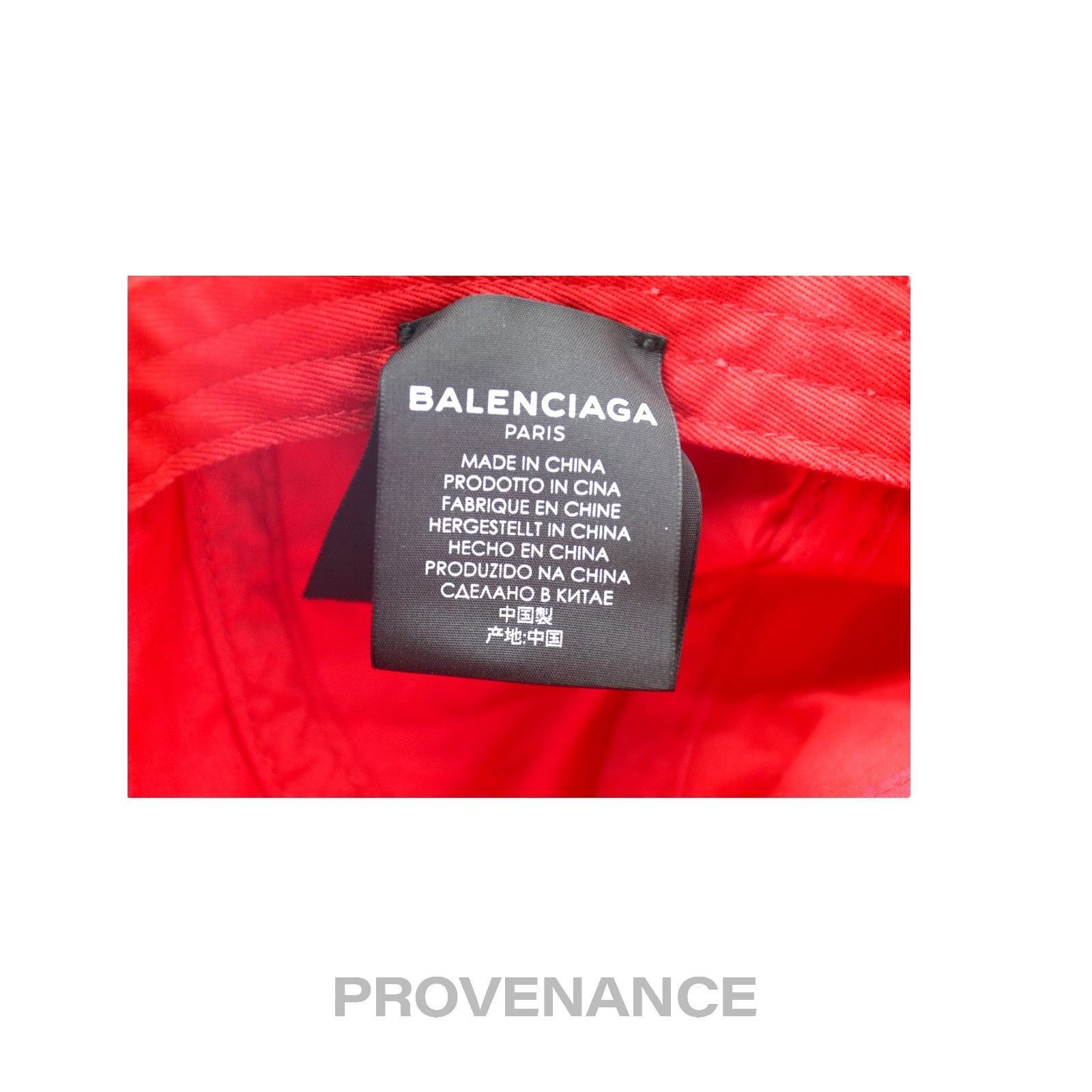 Balenciaga 🔴 Balenciaga Europa Cap - Red Size ONE SIZE - 10 Thumbnail