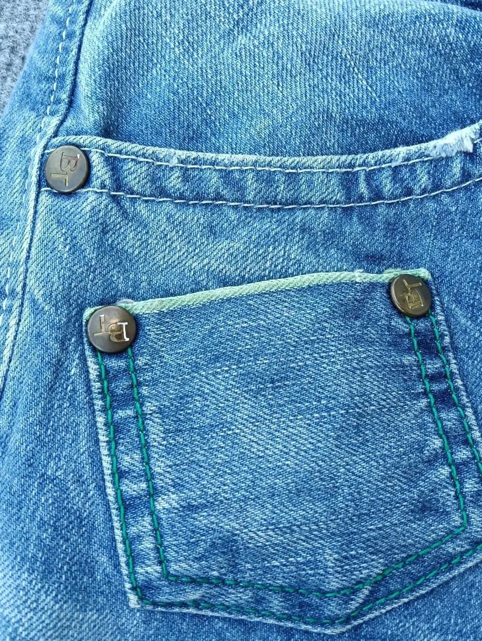 Edwin Edwin Blue Trip Distressed Denim Green half Selvedge Size US 31 - 8 Thumbnail