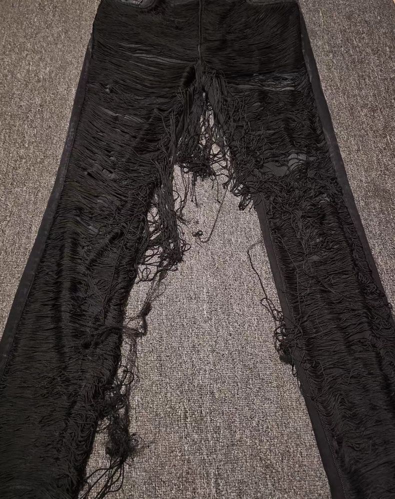 Amiri Amiri Men's Fringe Jeans Size US 37 - 7 Thumbnail