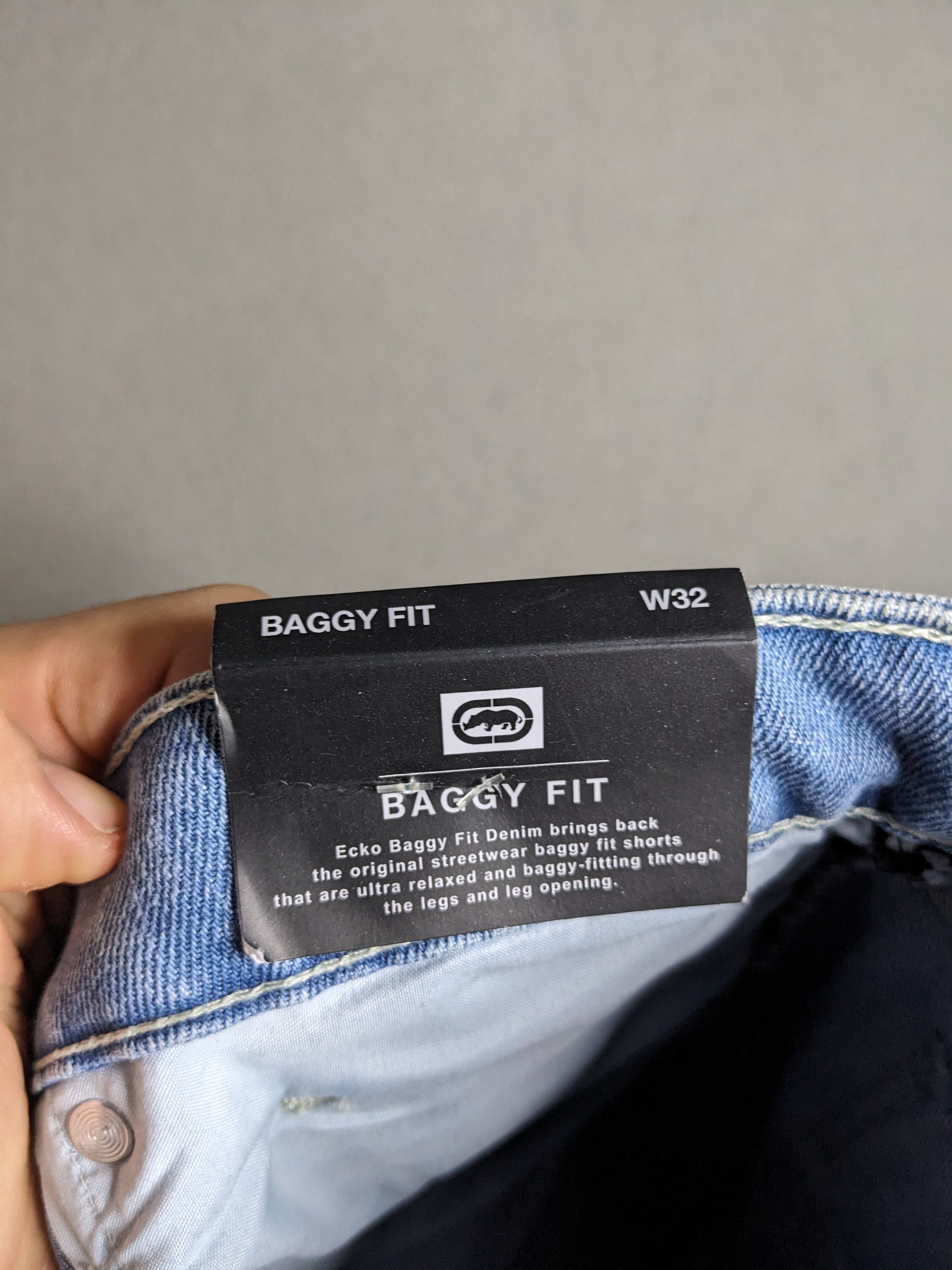 Ecko Unltd. VTG Y2K Ecko Unltd Denim Cargo Pants 33x31 Baggy Jeans NWT Size US 33 - 12 Thumbnail