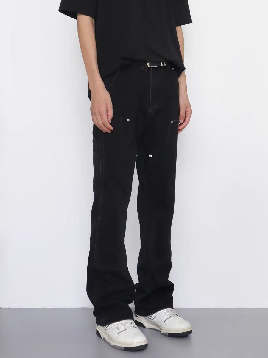 Japanese Brand × Jean High street lumberjack style workwear jeans Size US 32 / EU 48 - 3 Thumbnail