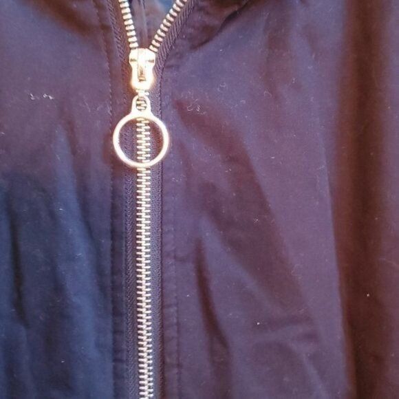 Boohoo Boohoo Zipper Cinched Waisted Lined Sz. L-XL Zippered Hooded Size L / US 10 / IT 46 - 6 Thumbnail