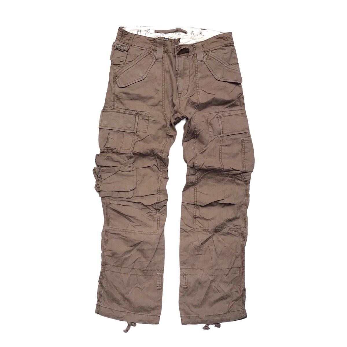 image of Polo Ralph Lauren Polo Ralph Louren Military 90's Cargo Pants Khaki Mens in Brown (Size 32)