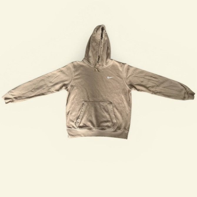 Nike Nike Beige Classic Pullover Hoodie (Mens M) Size US M / EU 48-50 / 2 - 2 Thumbnail