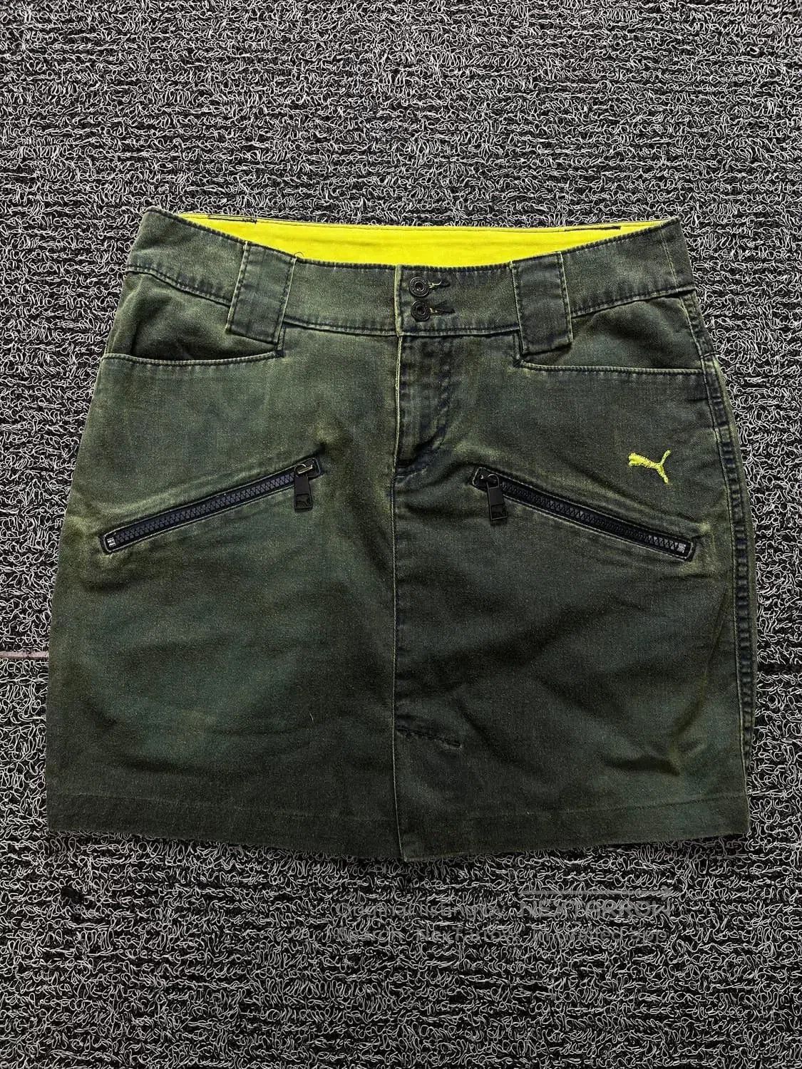 Puma Puma Vintage Functional Denim Skirt. Size 28" / US 6 / IT 42 - 2 Thumbnail