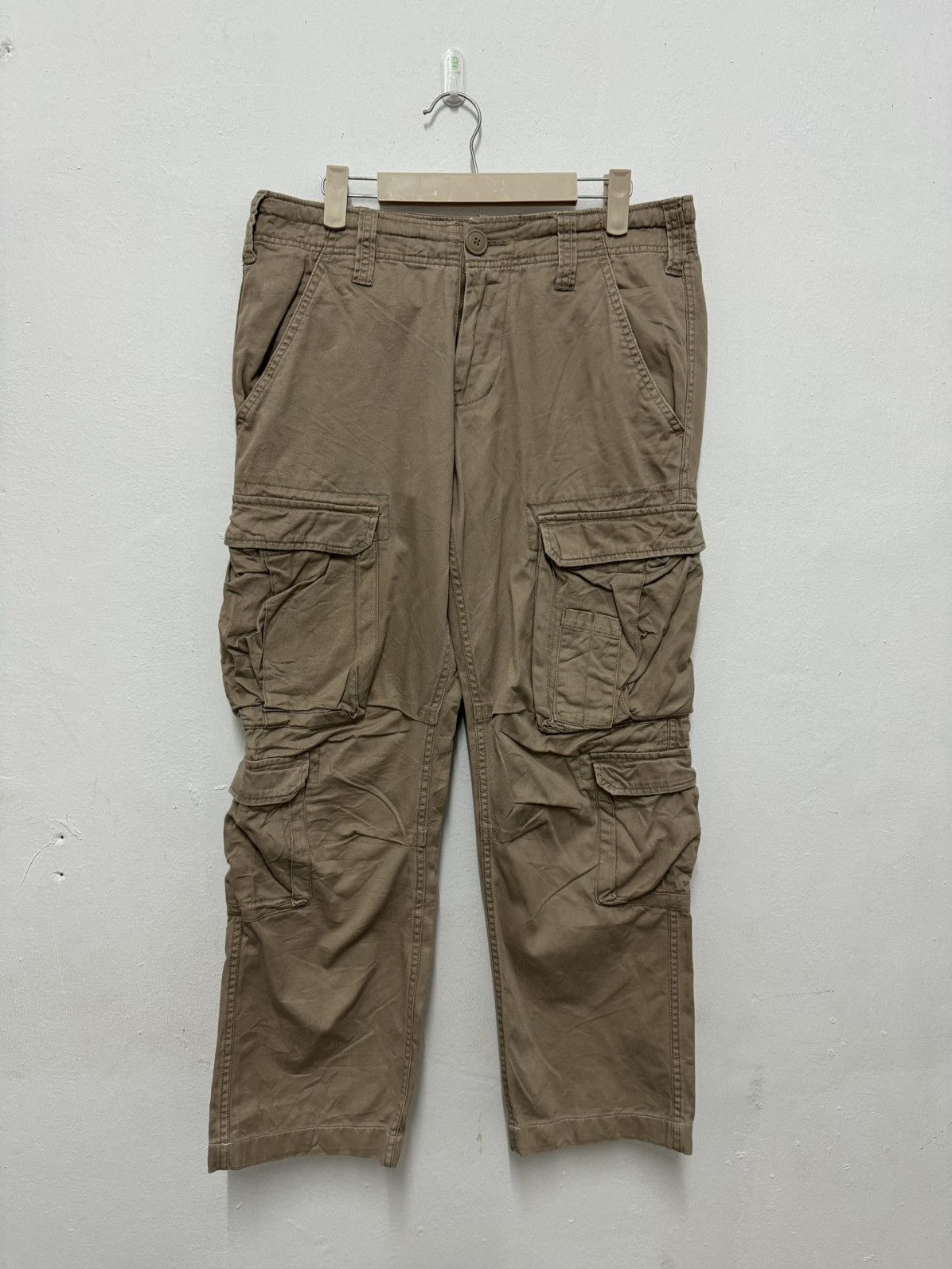 image of Military Real Crush Tactical Cargo Pant Vintage Issue in Grey, Men's (Size 32)