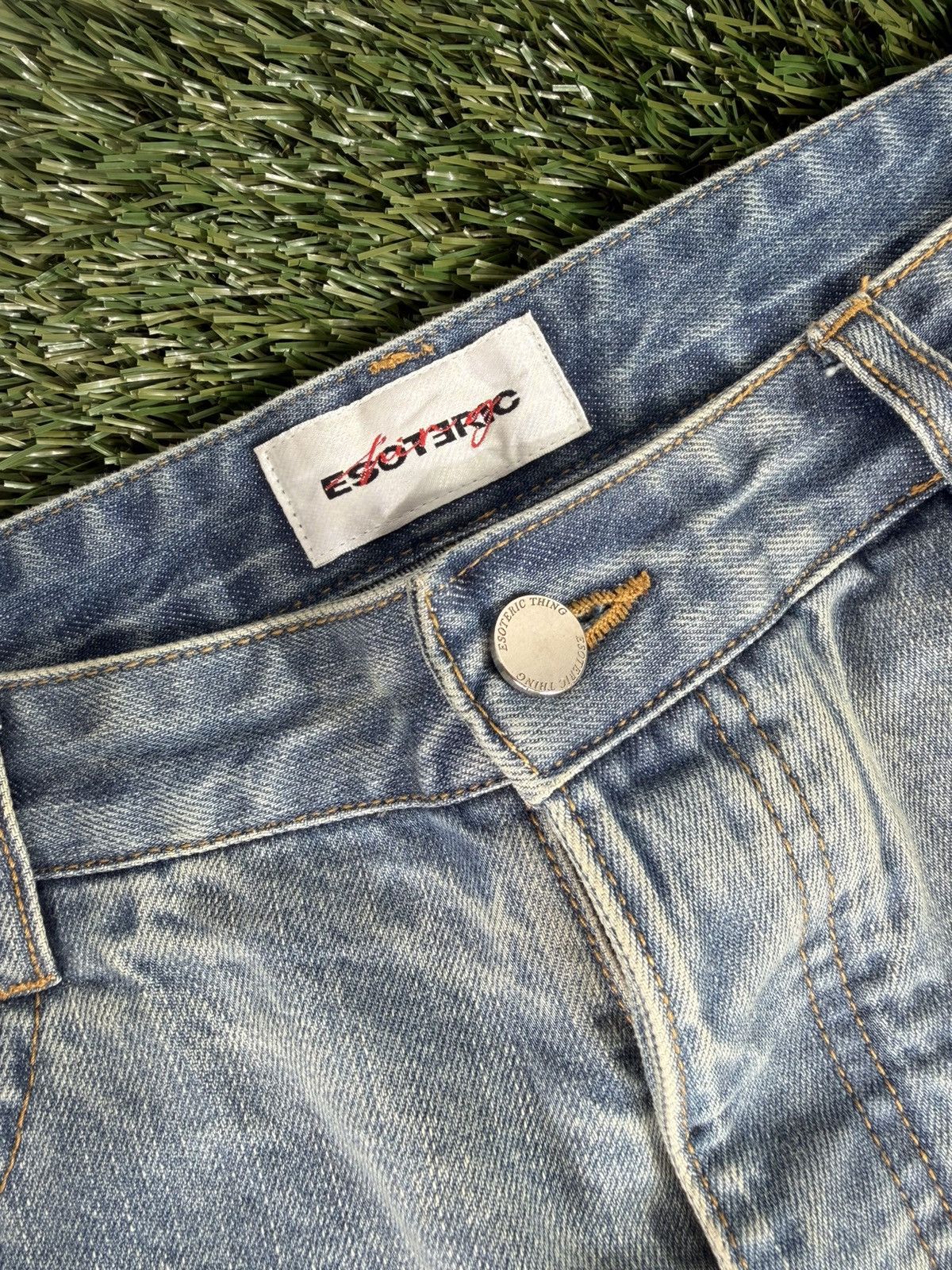 Other Esoteric Thing Distressed Denim Jeans Size US 38 / EU 54 - 3 Thumbnail
