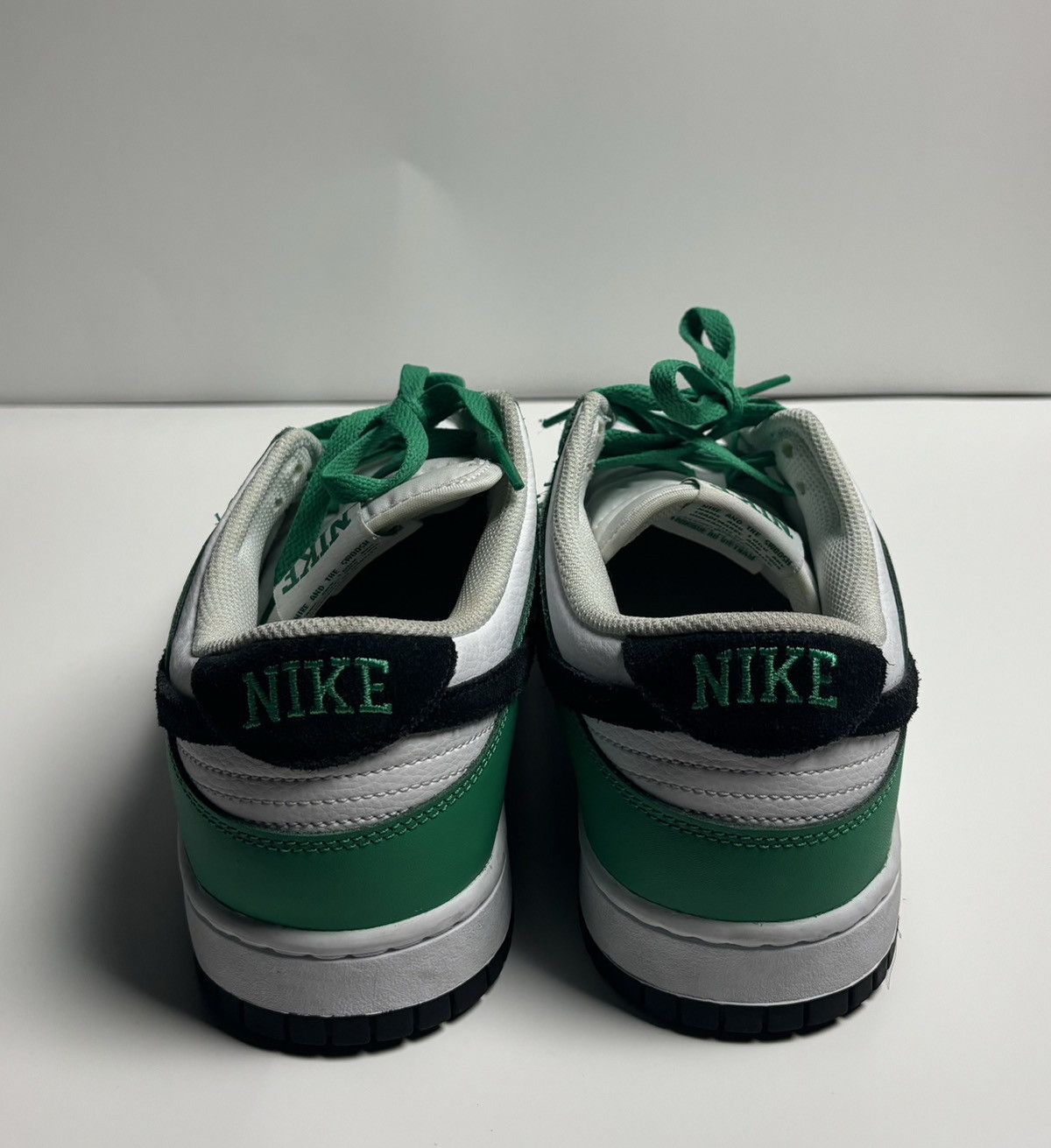 Nike Nike Dunk Low Celtics Stadiumm Size US 11.5 / EU 44-45 - 3 Thumbnail