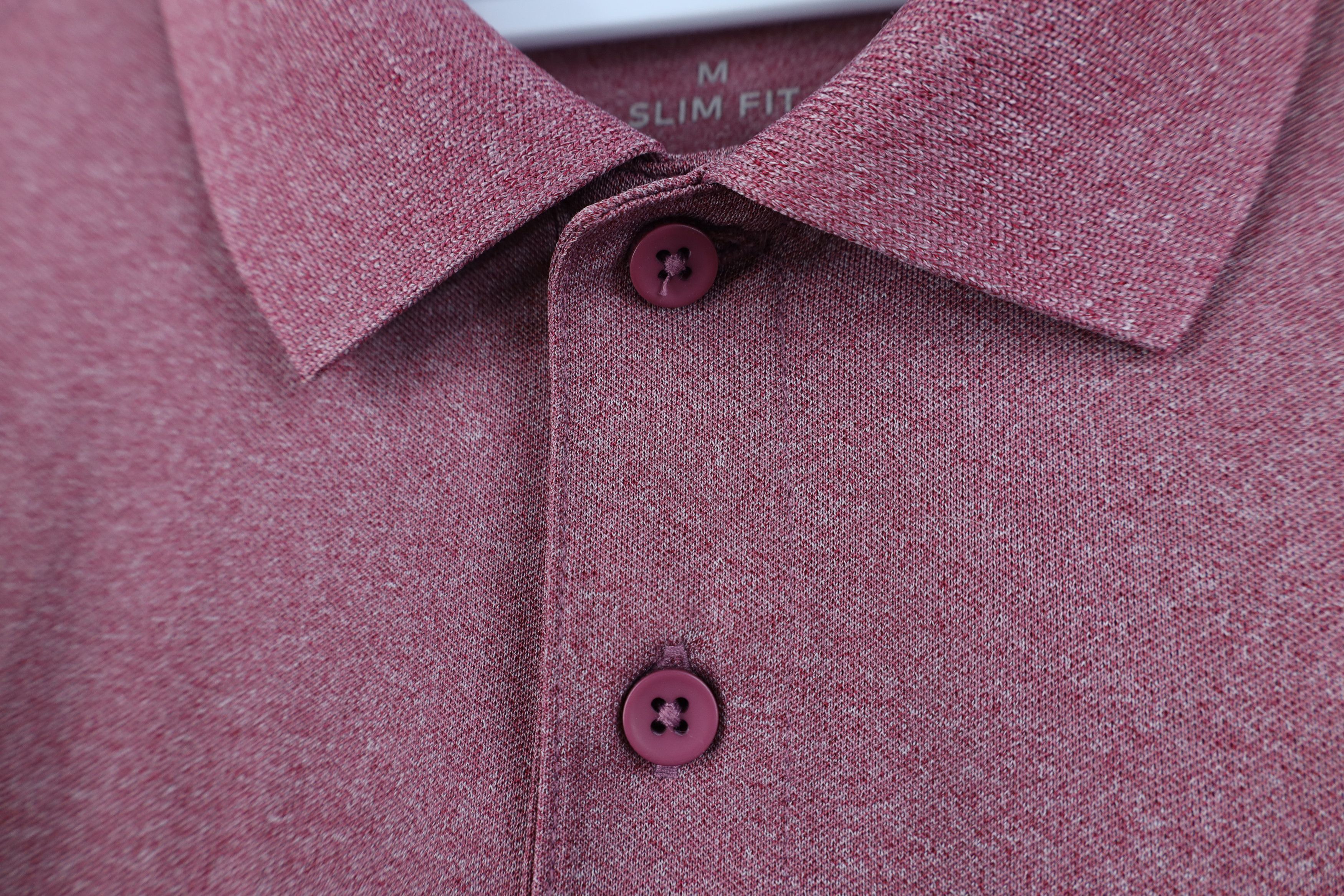 Bonobos Bonobos Golf Fit Tech Knit Collared Golfing Polo Shirt Red Size US M / EU 48-50 / 2 - 5 Thumbnail