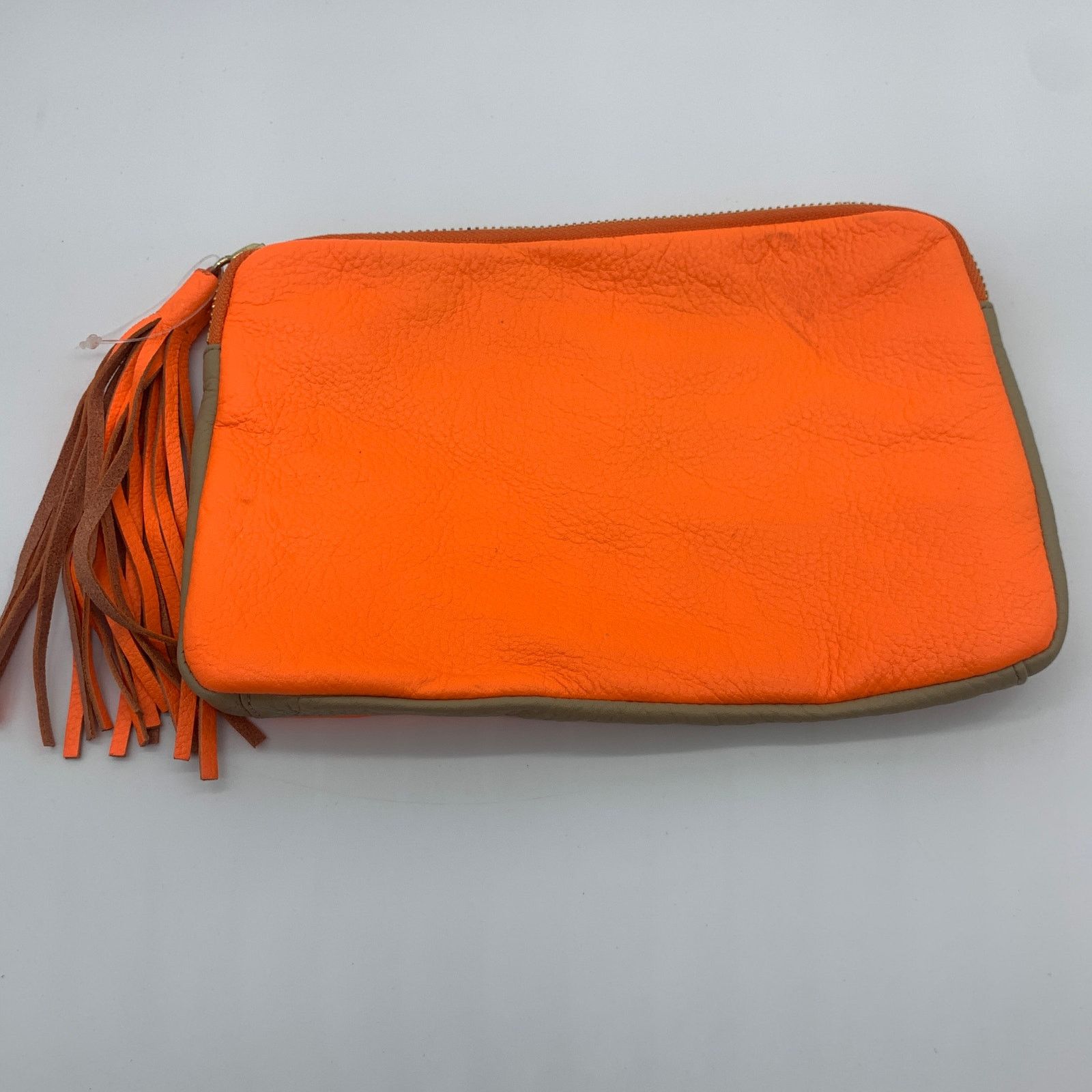 Gap GAP Orange Clutch Womens Small Bag Cute Summer Wallet Size ONE SIZE - 1 Thumbnail