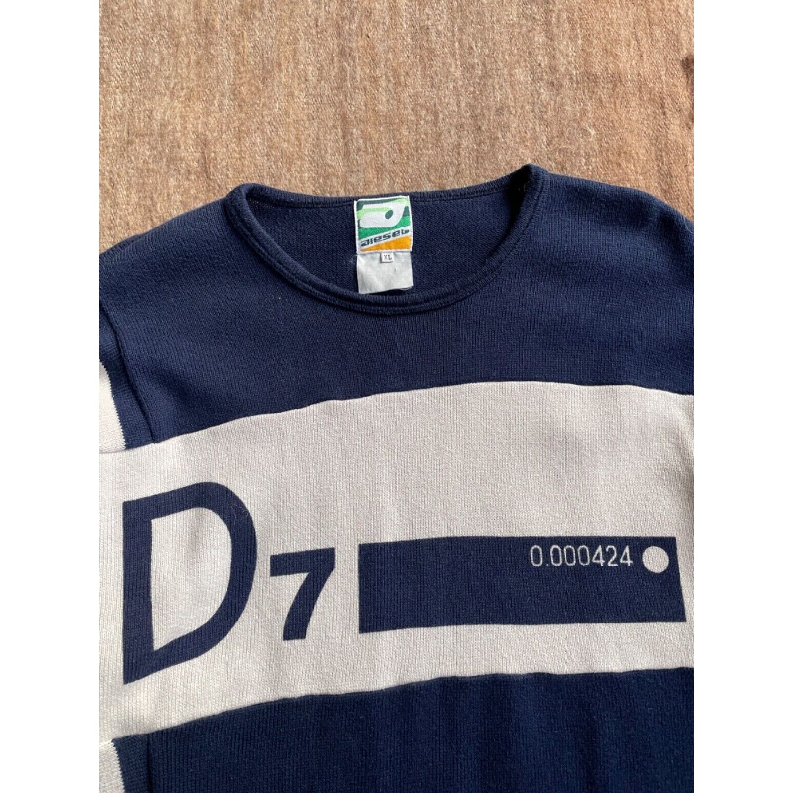 Diesel Diesel Vintage y2k Cotton Sweater 8583AC Size US XL / EU 56 / 4 - 4 Thumbnail