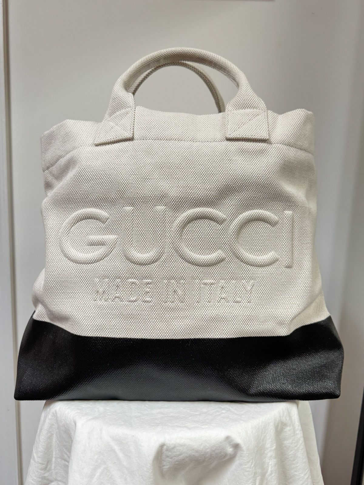 Gucci Gucci Heavy Canvas Tote Bag Size ONE SIZE - 1 Thumbnail