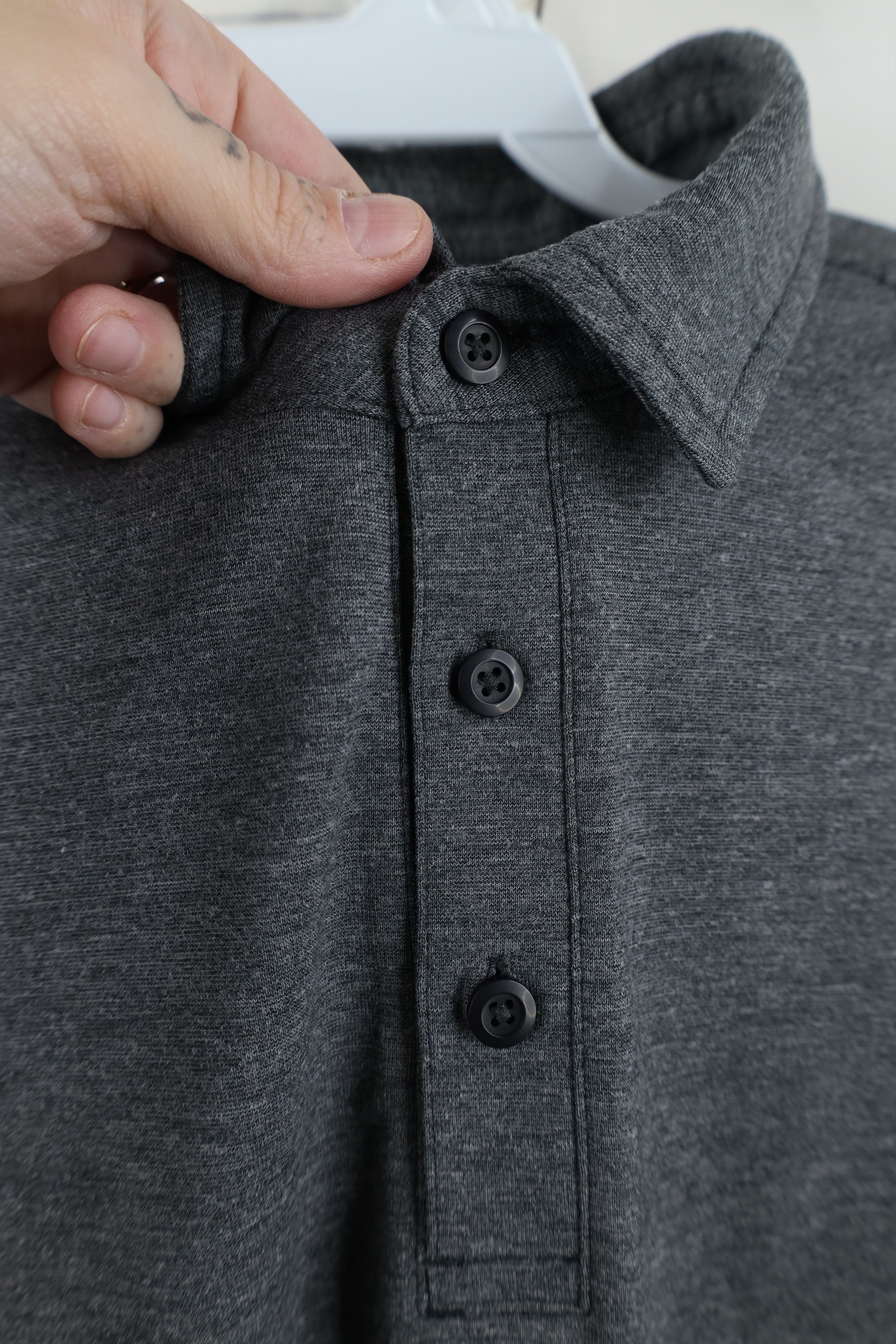 Lululemon Lululemon Metal Vent Tech Short Sleeve Golf Polo Shirt Gray Size US M / EU 48-50 / 2 - 6 Thumbnail