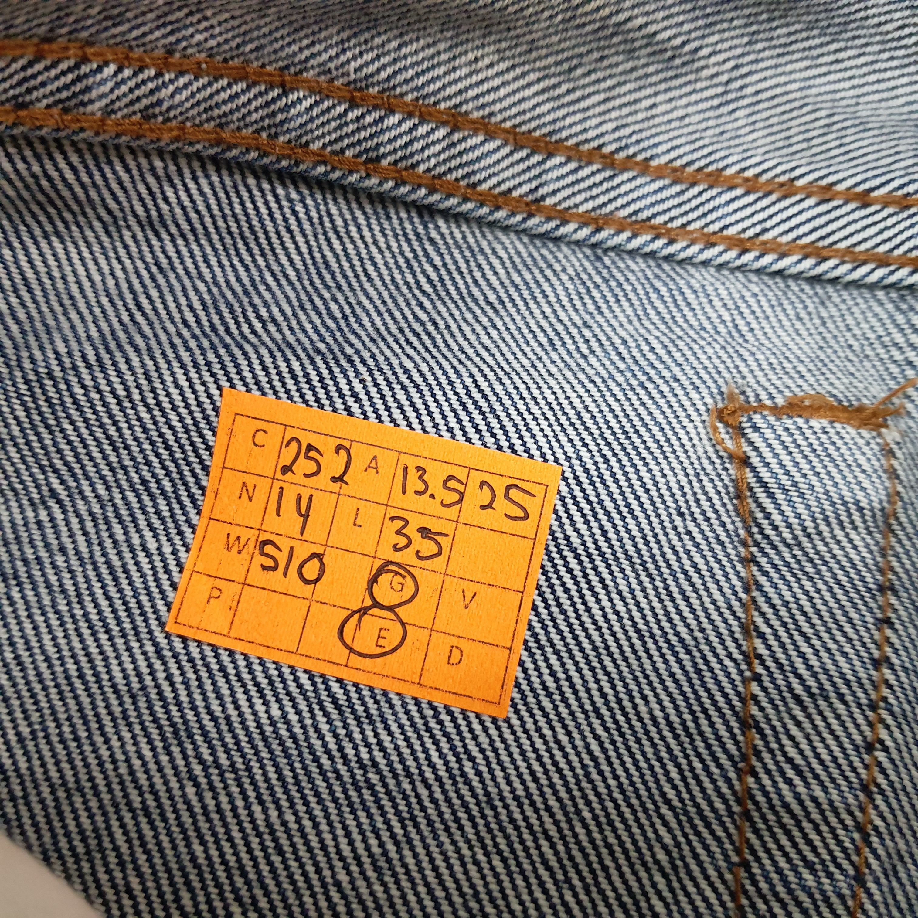 Hysteric Glamour Vintage Hysterics Raiders Japan Custom Logo Jeans C252N14 Size US 27 - 8 Thumbnail