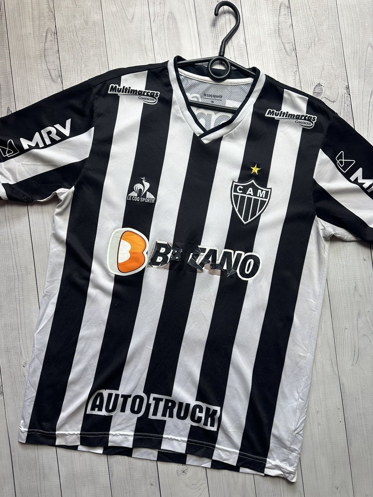 Le Coq Sportif Vintage Clube Atlético Mineiro soccer jersey size M logo Size US M / EU 48-50 / 2 - 2 Thumbnail