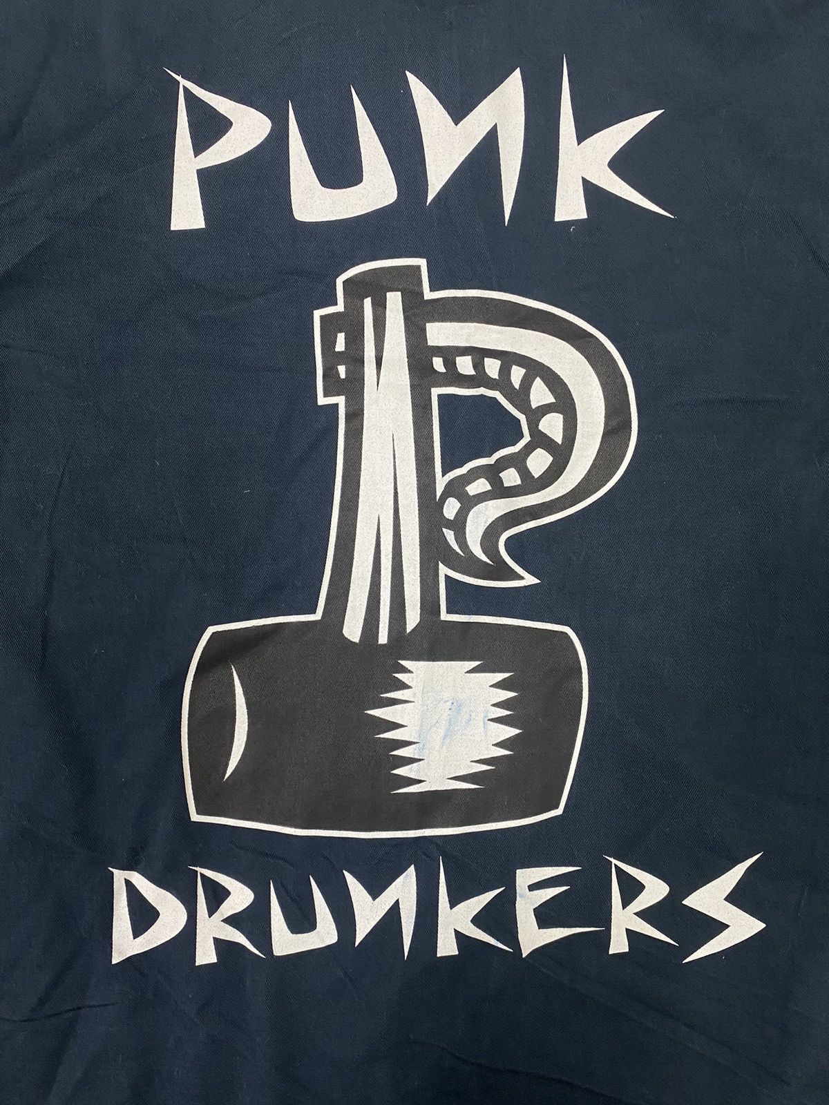 Japanese Brand Punk Drunkers PDS Zipper Work Jacket 🇯🇵 Size US S / EU 44-46 / 1 - 2 Thumbnail