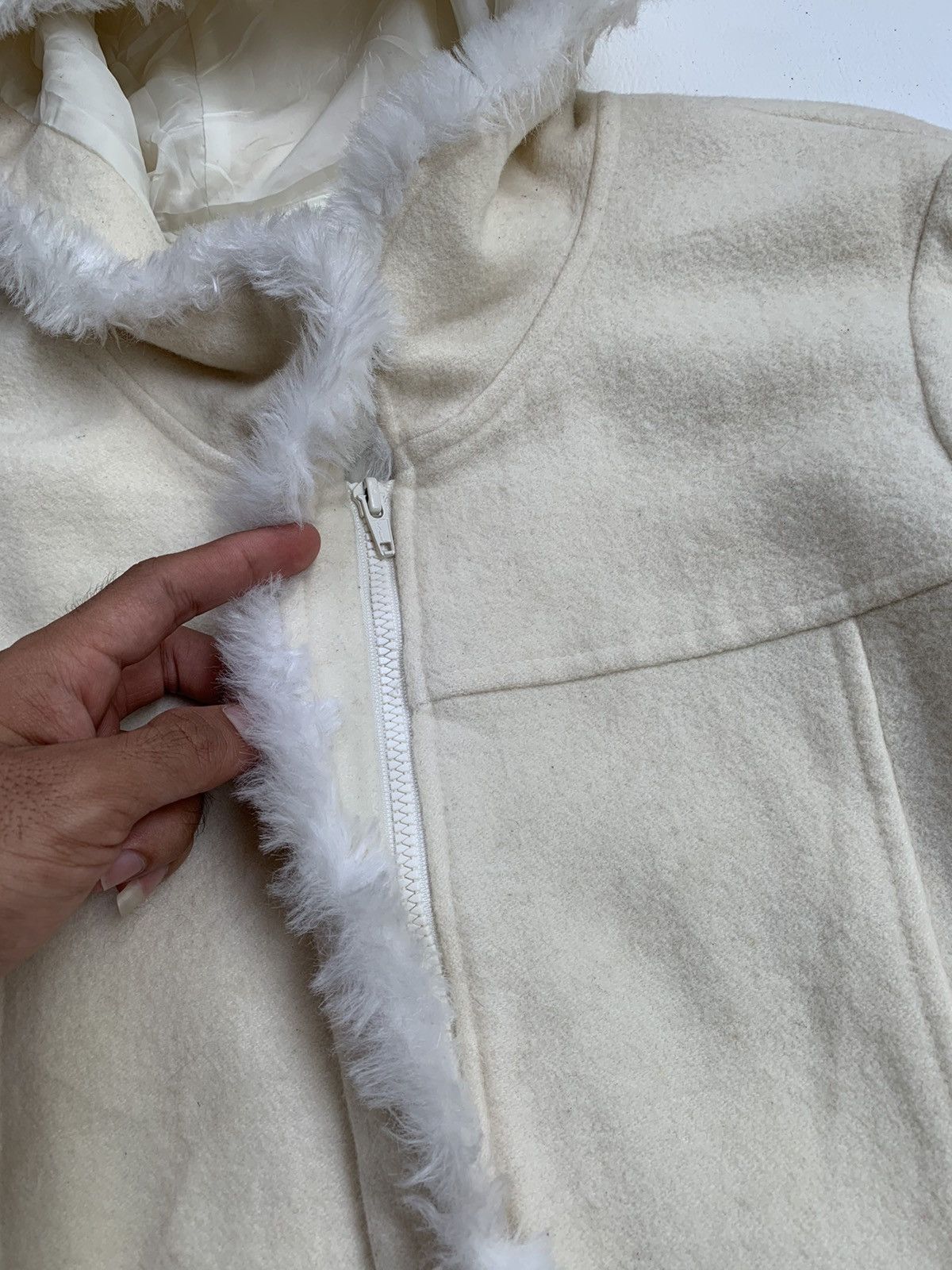 If Six Was Nine × Japanese Brand × Le Grande Bleu (L.G.B.) Faux Fur Jacket ifsixwasnine lgb style Size US L / EU 52-54 / 3 - 4 Thumbnail