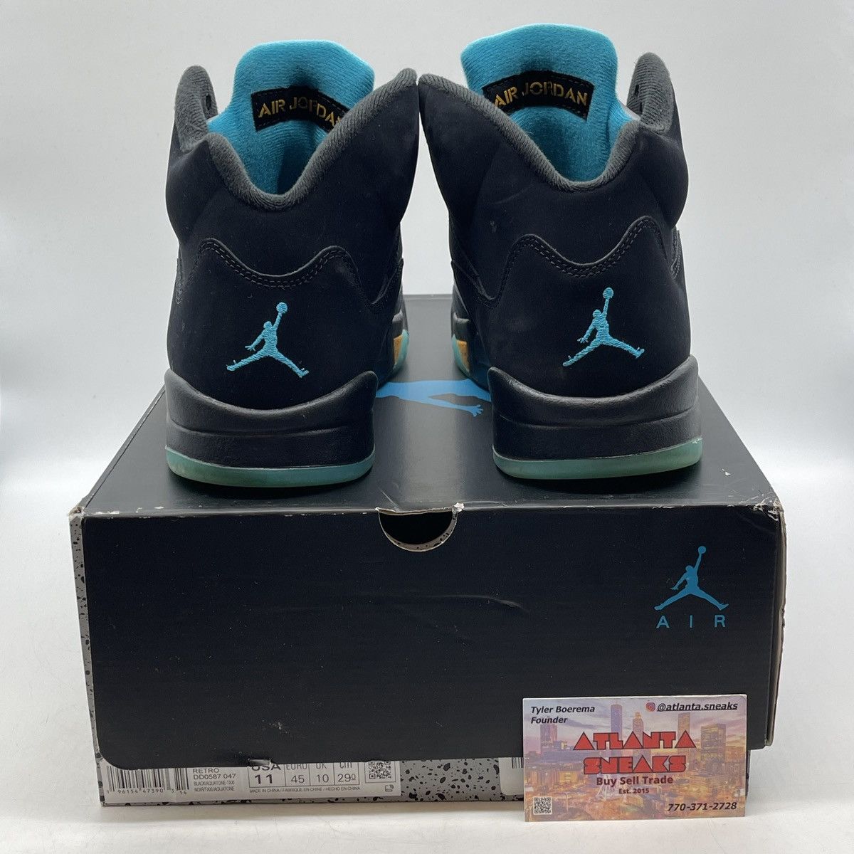 Jordan Brand Air Jordan 5 aqua Size US 11 / EU 44 - 3 Thumbnail