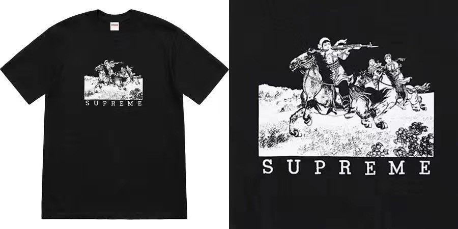 Supreme Supreme ss19 riders tee T-shirt Size US L / EU 52-54 / 3 - 1 Thumbnail