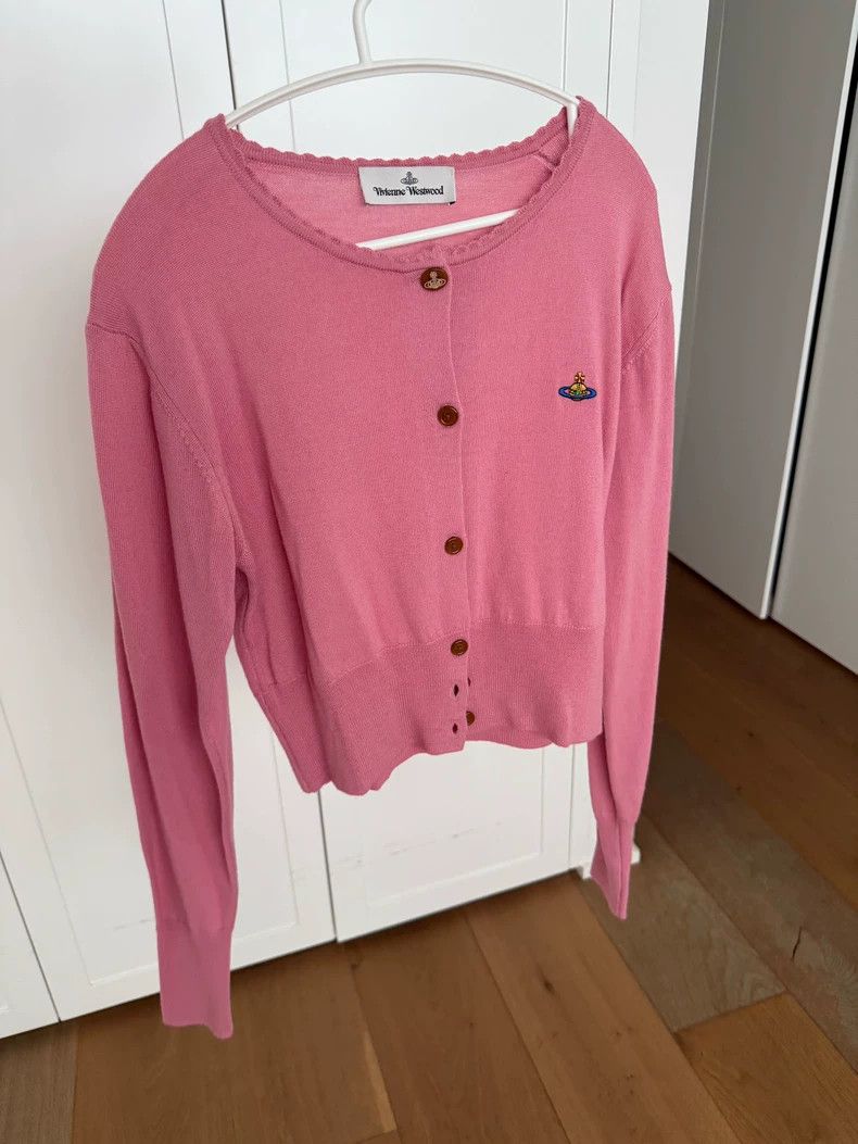Vivienne Westwood Vivienne Westwood Pink Wool Cardigan - dmc Size US M / EU 48-50 / 2 - 1 Thumbnail