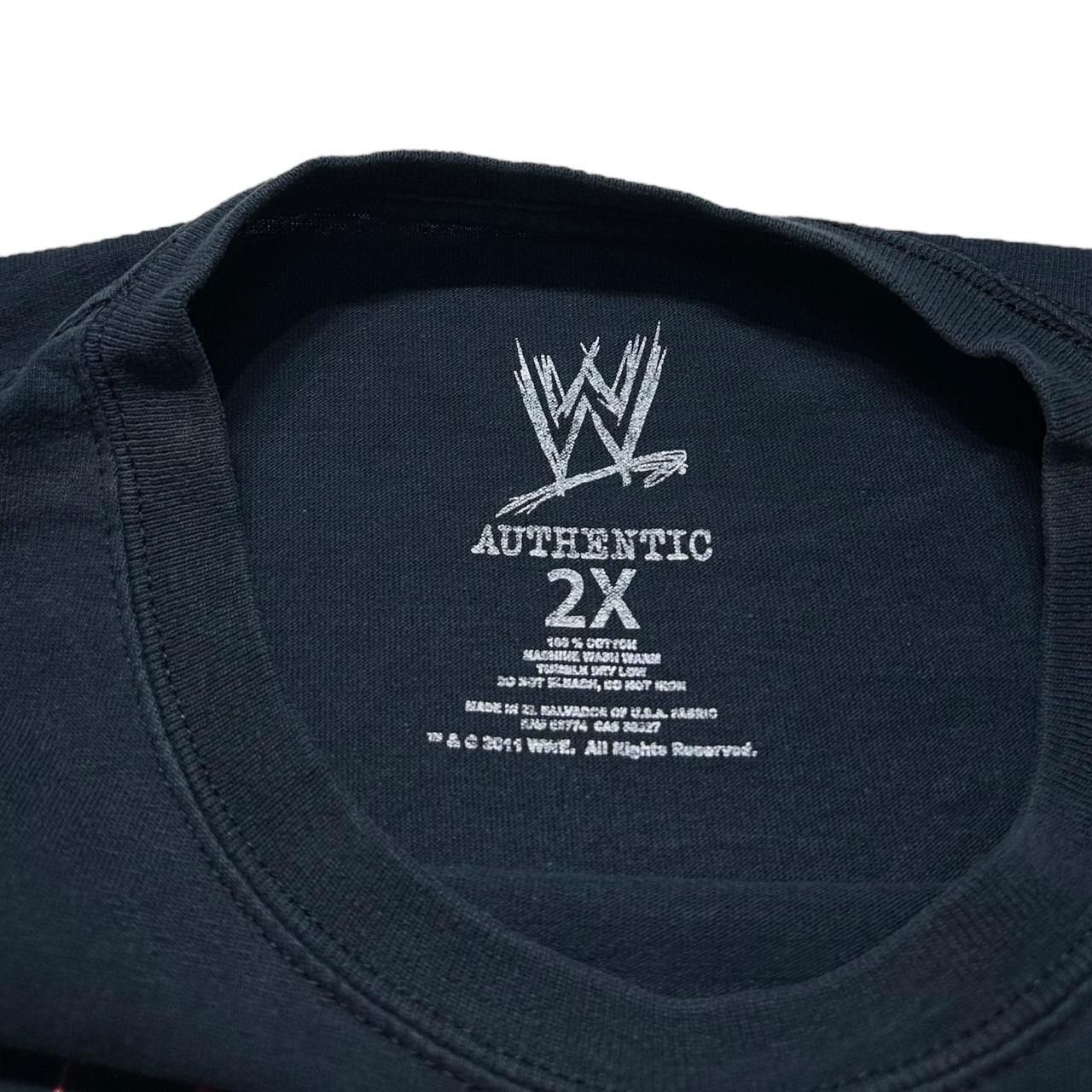 Hanes × Vintage × WWE Triple H vs Undertaker 2012 Wrestlemanja End of an Era T-Shi Size US XXL / EU 58 / 5 - 4 Thumbnail