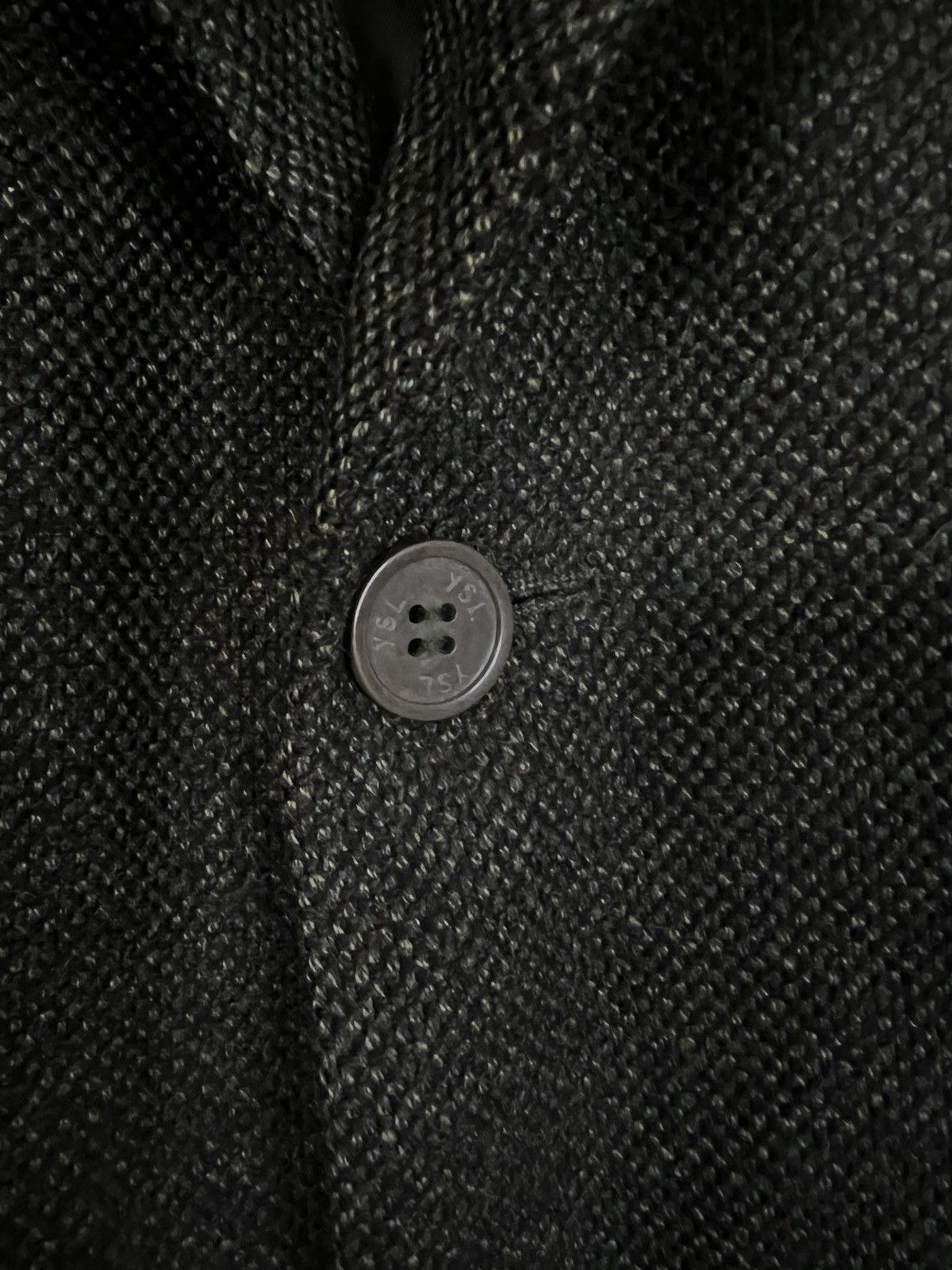 Yves Saint Laurent Yves saint laurent blazer jacket L/XL green black wool Size US L / EU 52-54 / 3 - 5 Thumbnail