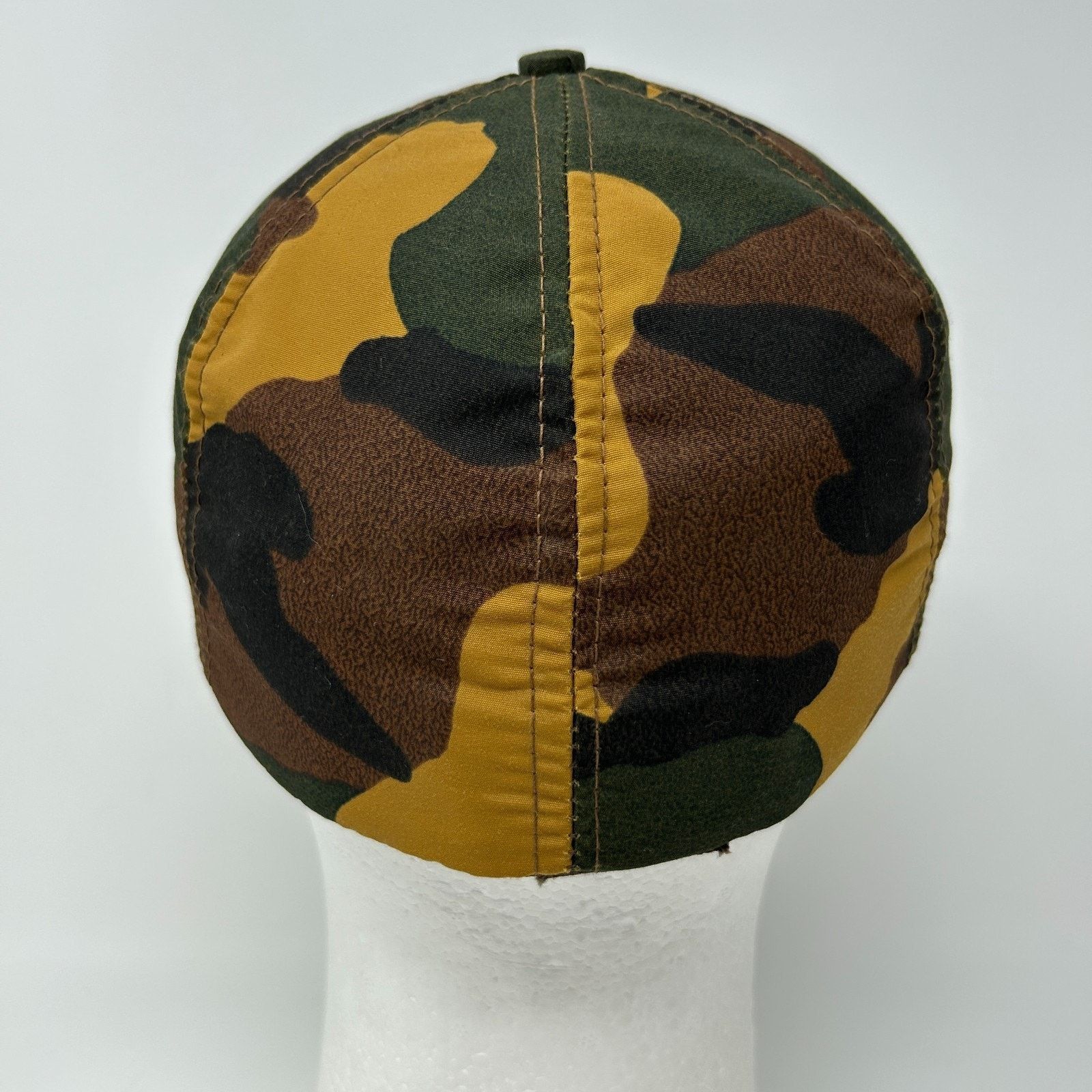 Vintage Vintage Hunting Camo Hat Baseball Cap Ear Flap Hunter Medium Size ONE SIZE - 4 Thumbnail