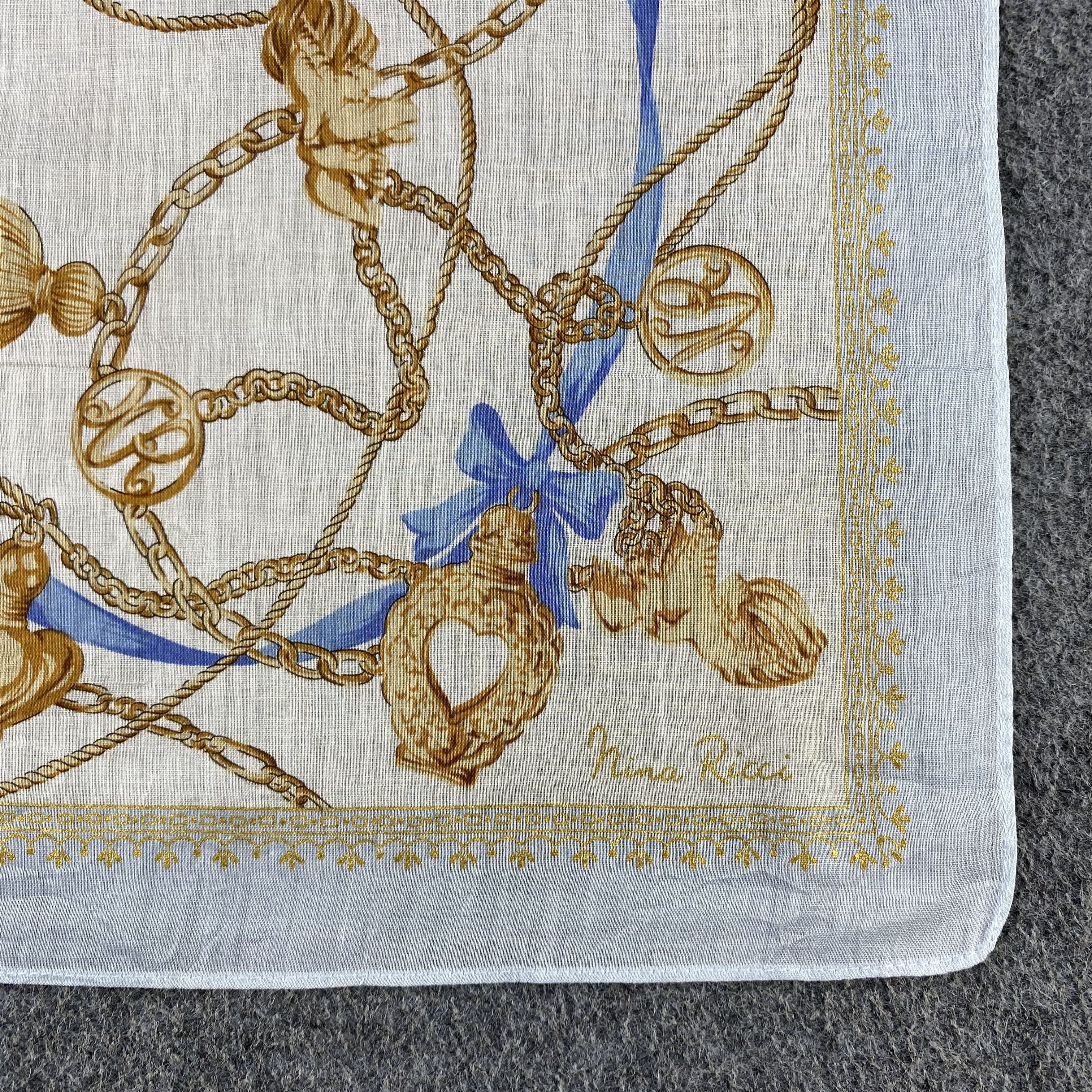 Nina Ricci Nina Ricci Handkerchief/Neckerchief/Bandana Size ONE SIZE - 3 Thumbnail