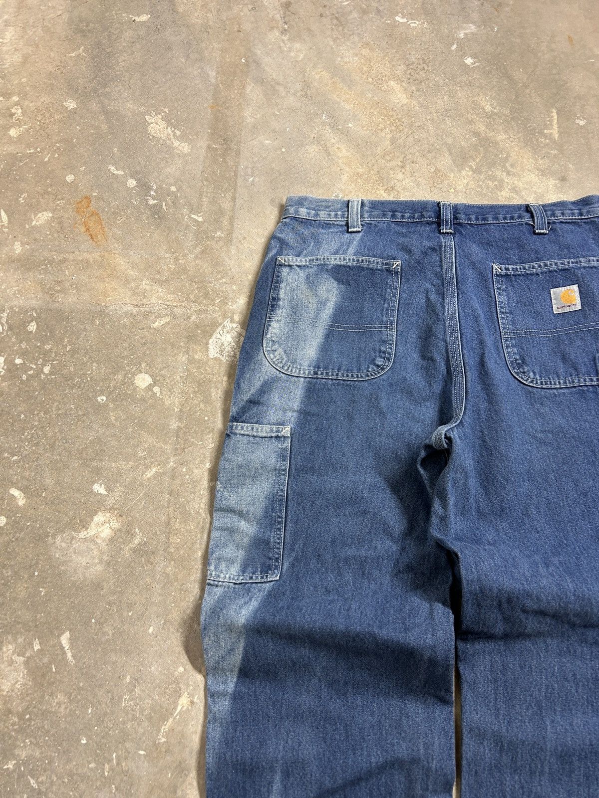 Carhartt Vintage Faded Denim Carhartt Carpenter Jeans Size US 34 / EU 50 - 2 Thumbnail