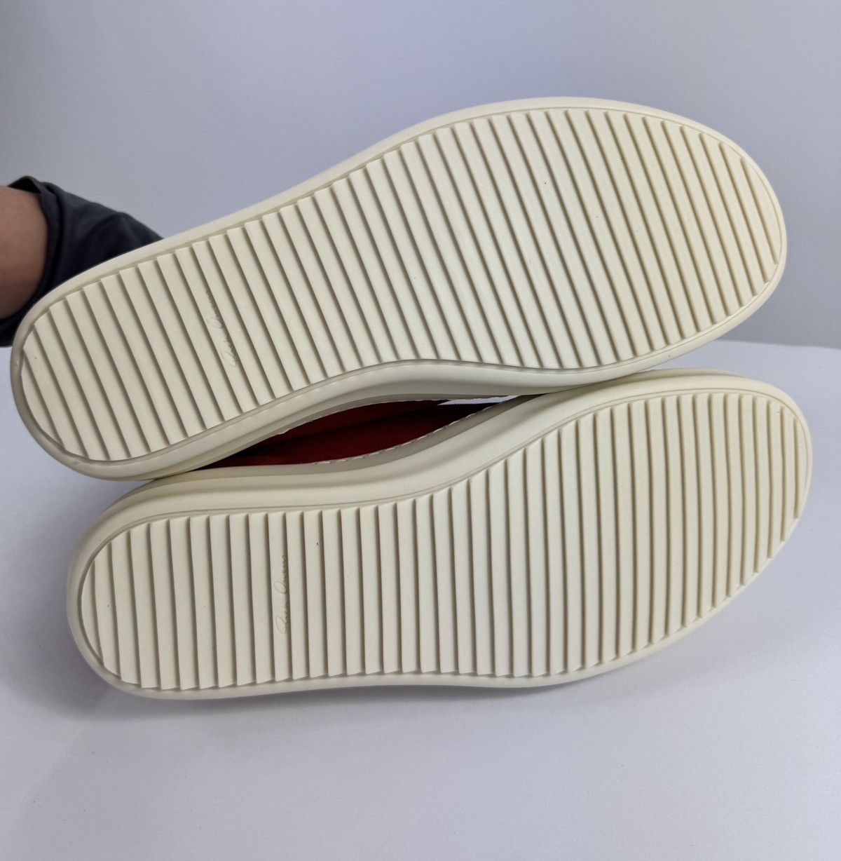 Rick Owens Extreme Low Suede Sneakers Size US 12 / EU 45 - 4 Thumbnail