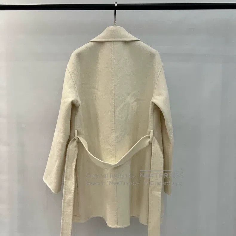 Hermes Hermes Spring/Summer Belted Long White Dress Size XS / US 0-2 / IT 36-38 - 2 Thumbnail
